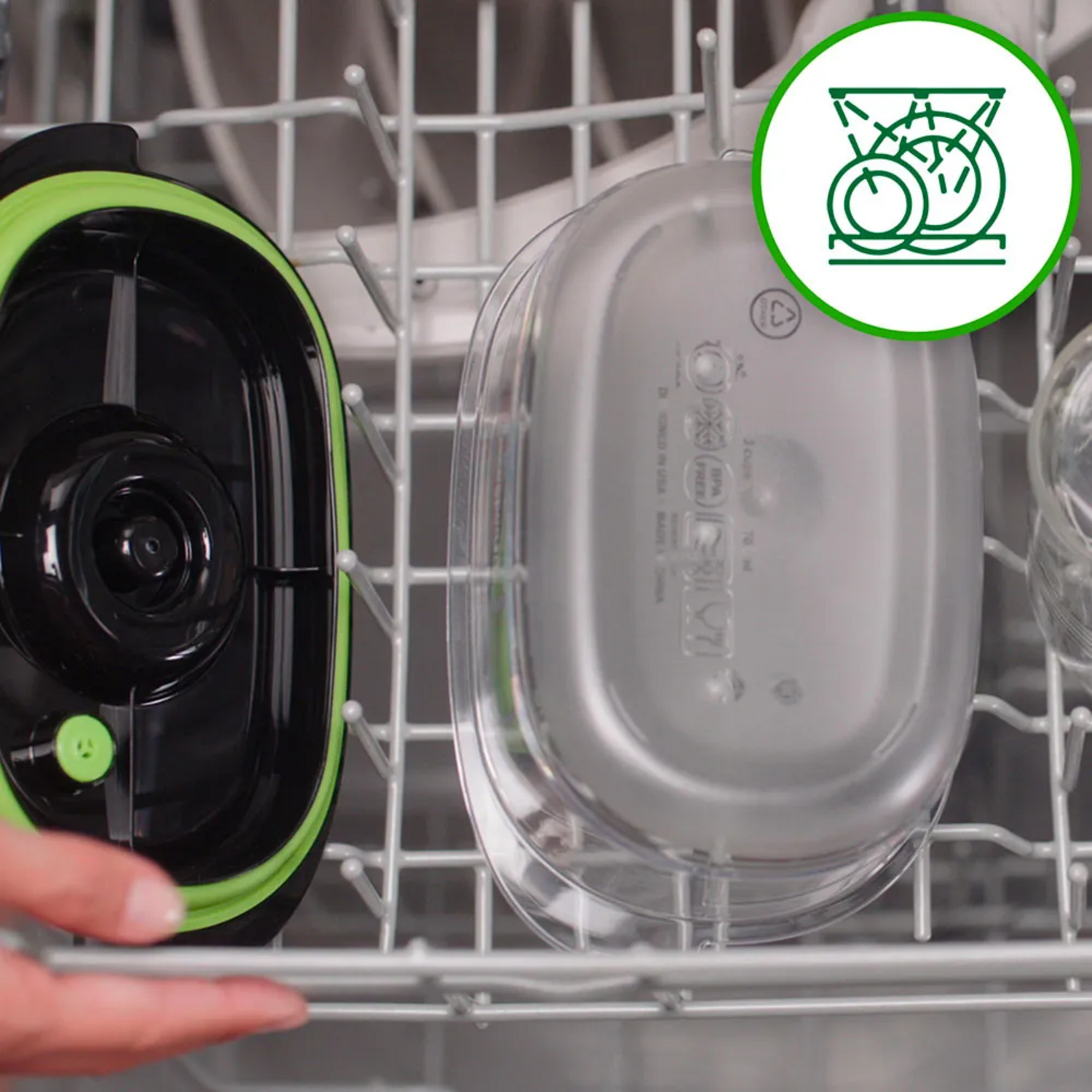 Pack de 3 Contenedores Foodsaver Tritan