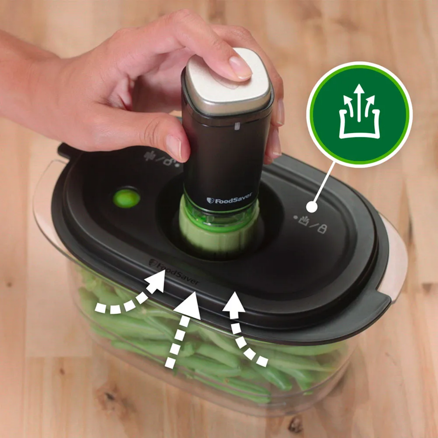 Pack de 3 Contenedores Foodsaver Tritan