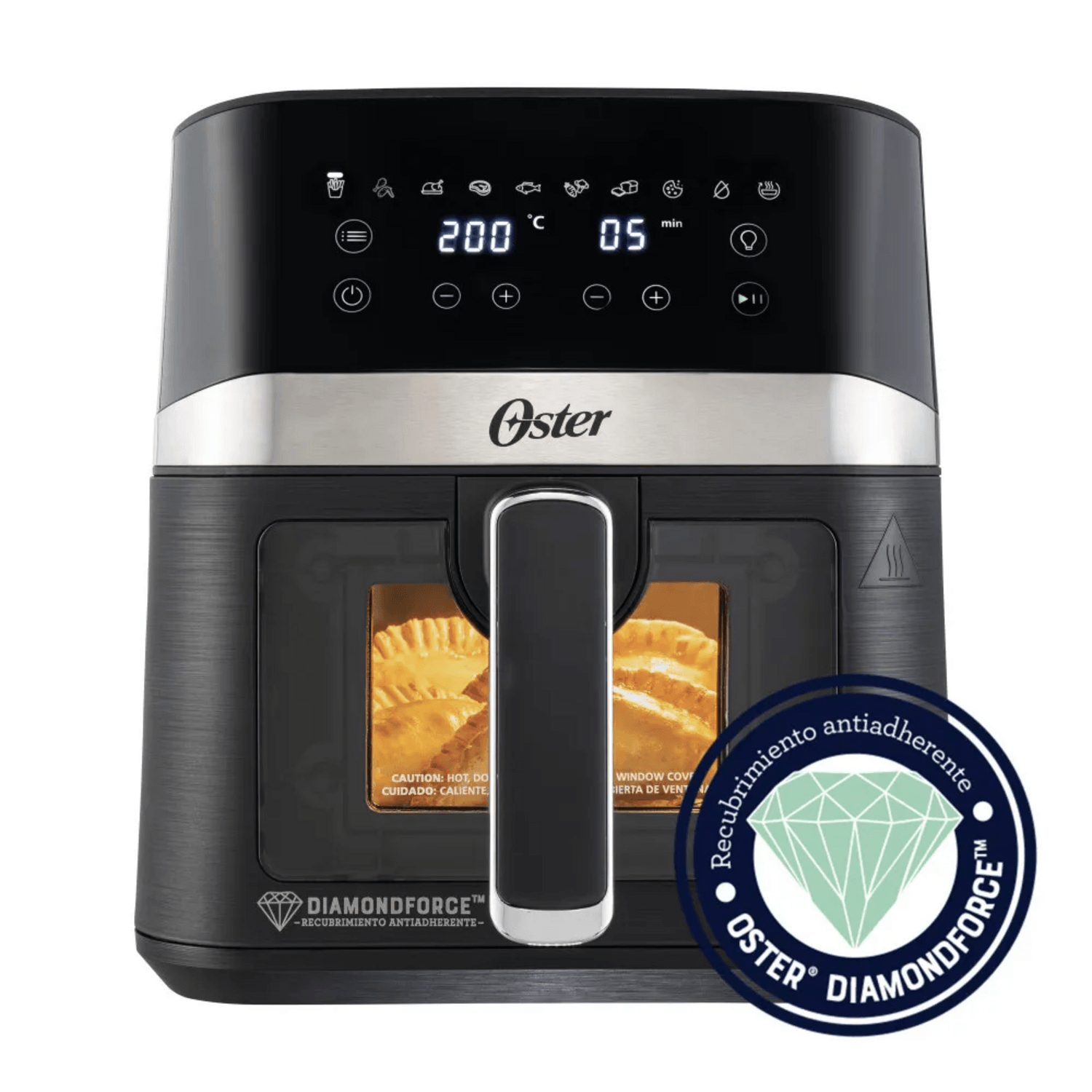 Freidora Air Fryer Oster 4L Visor 10 Prog 2204820 Oster New Horizons Chile New Horizons NHT.cl