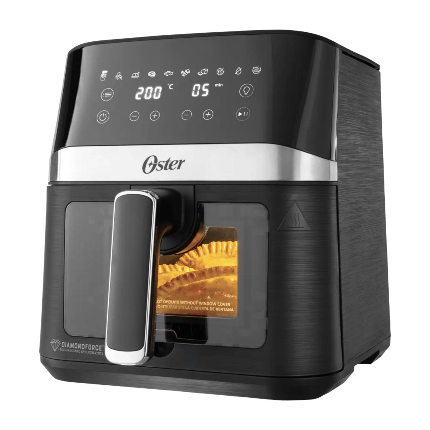 Freidora Air Fryer Oster 4L Visor 10 Prog 2204820 Oster New Horizons Chile New Horizons NHT.cl