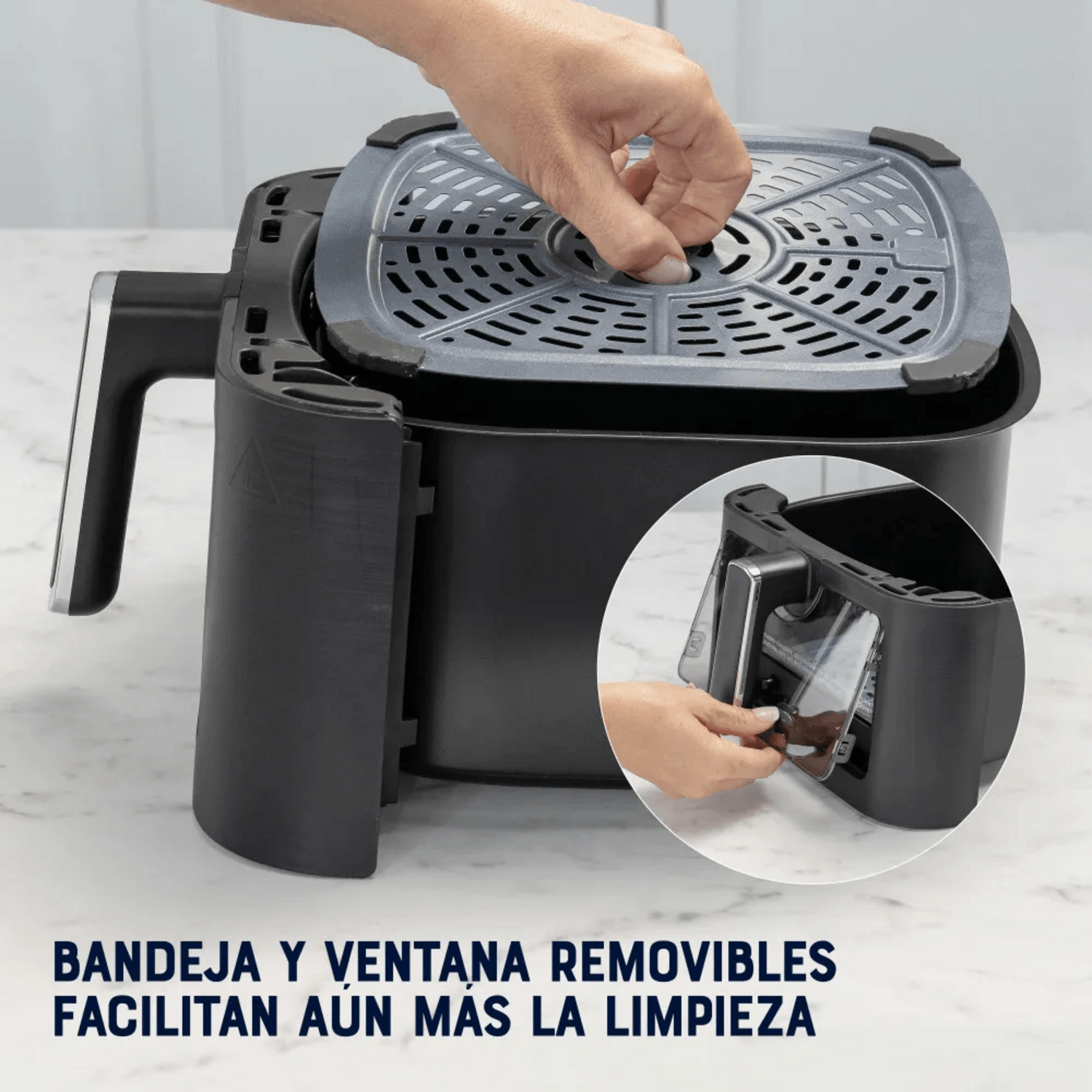 Freidora Air Fryer Oster 4L Visor 10 Prog 2204820 Oster New Horizons Chile New Horizons NHT.cl