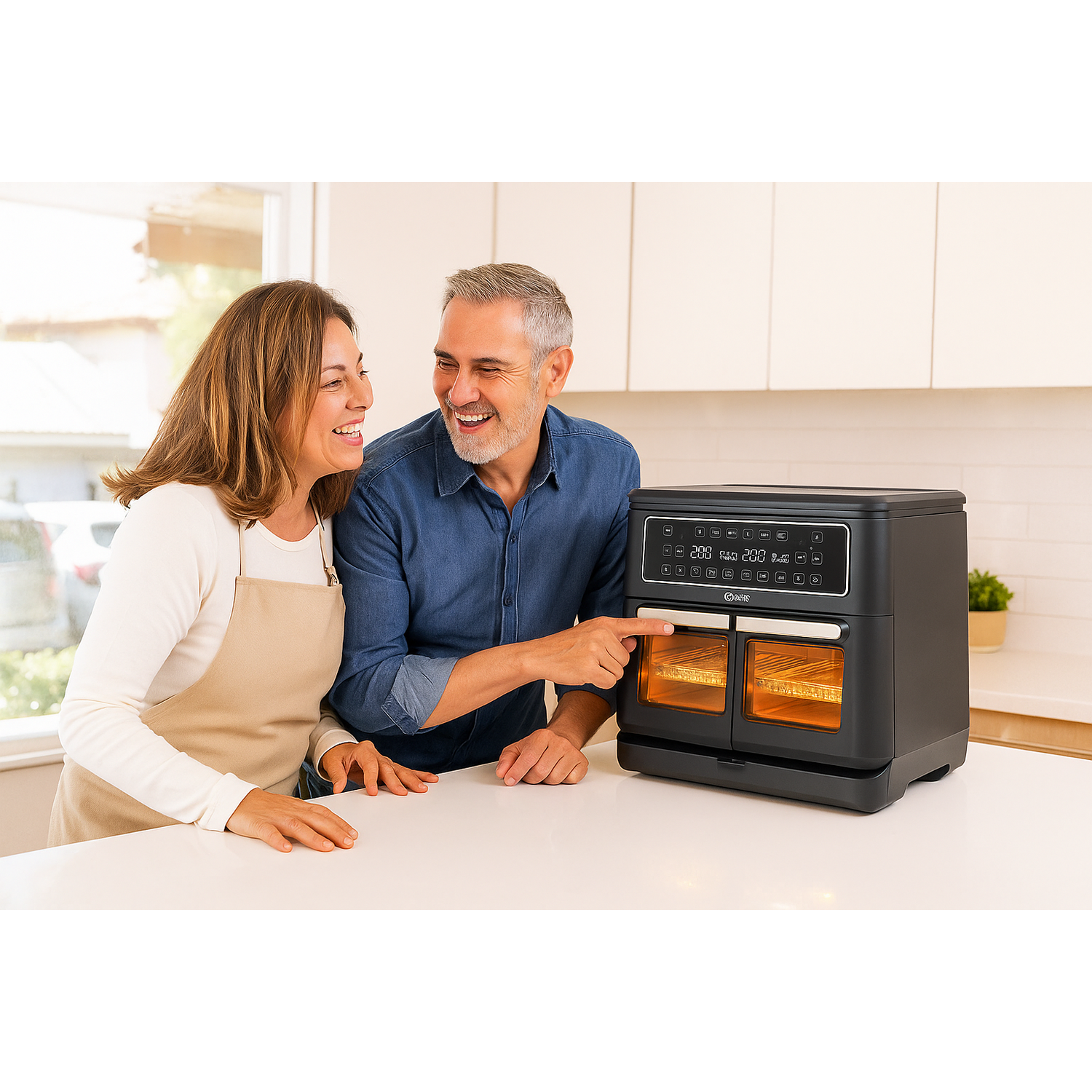 Freidora Air Fryer Oster Flex XL Doble 11 Litros 2223818
