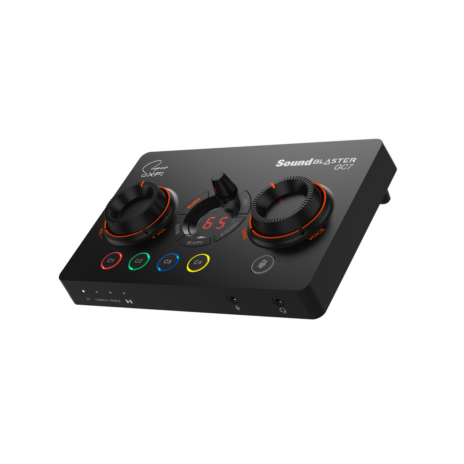 Tarjeta de Sonido Dac USB Creative Sound Blaster GC7 Creative New Horizons Chile New Horizons NHT.cl