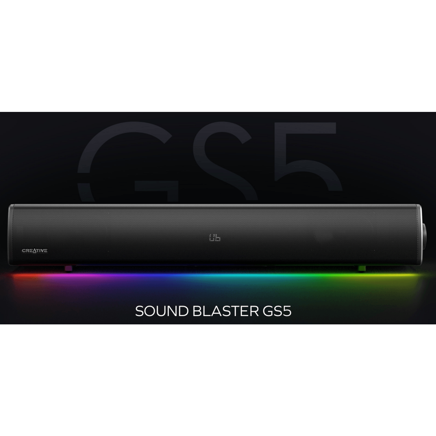 Barra Sonido Creative GS5 RGB 60W USB-C BT Óptico