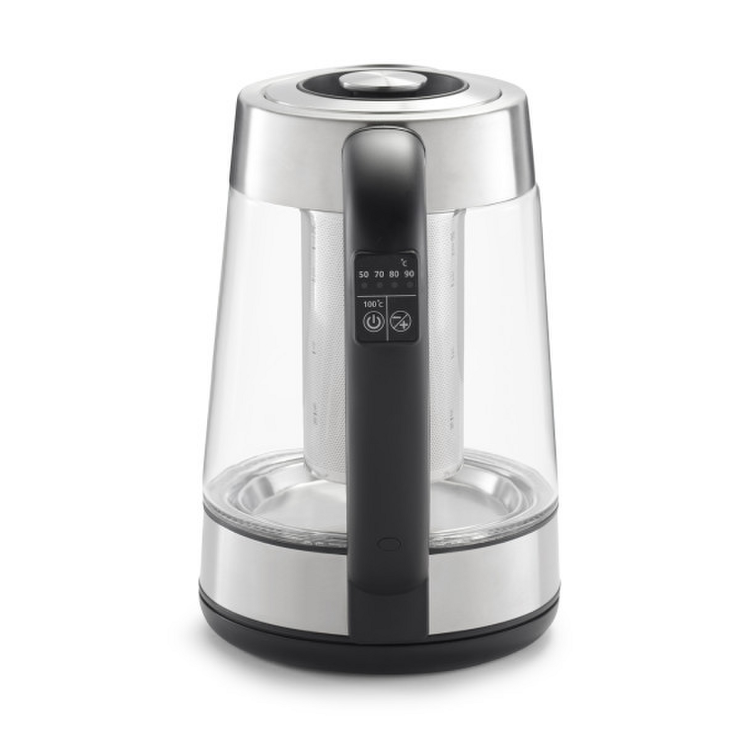 Hervidor Oster Vidrio 1.7L Infusor Té Control Temperatura