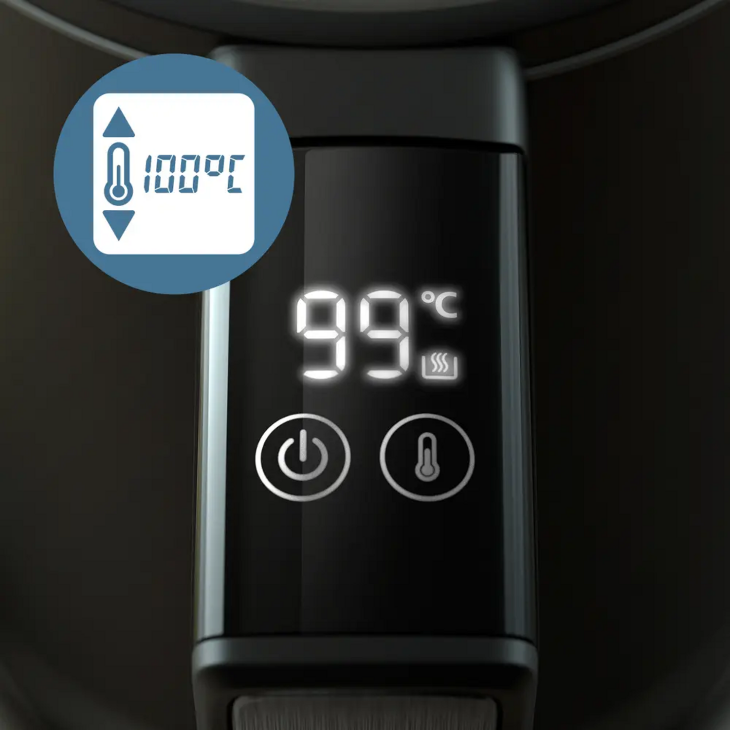 Hervidor Philips HD9396 1.7L Control Temp Doble Pared