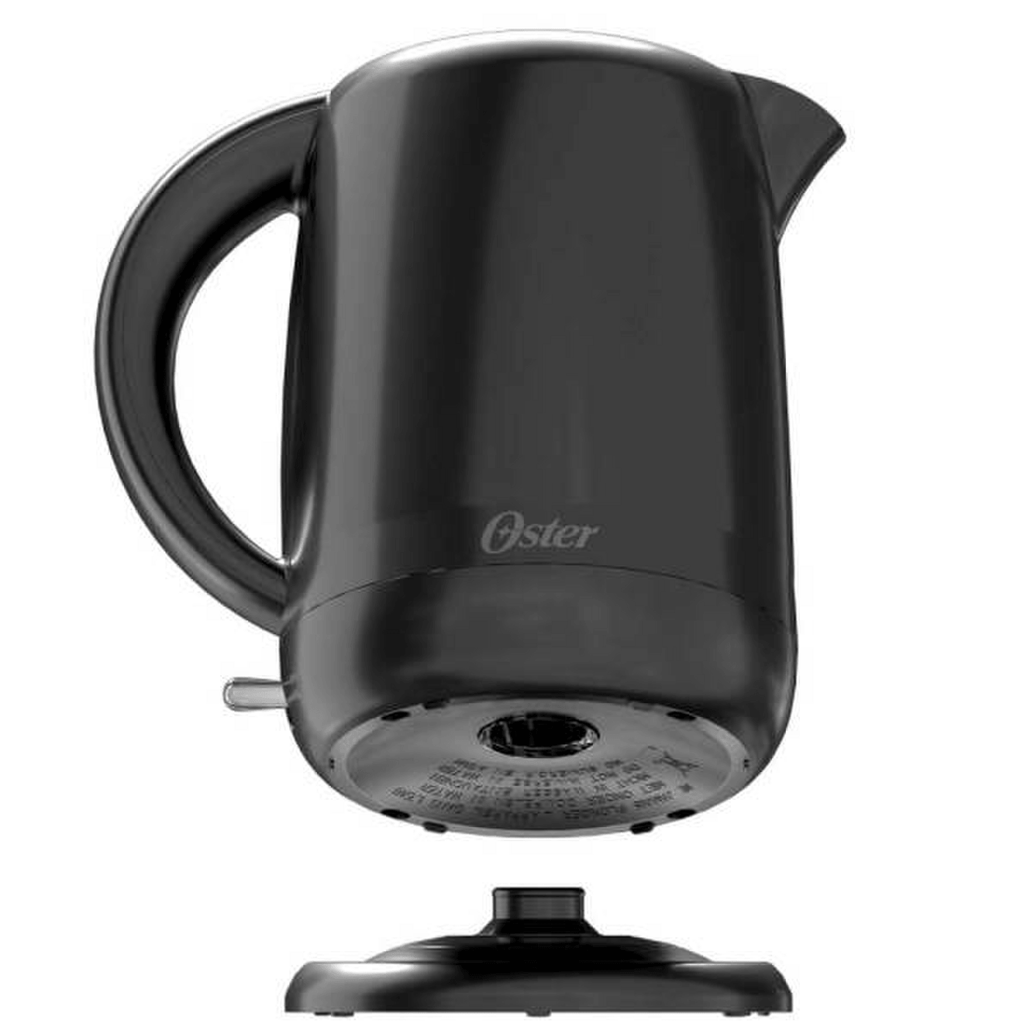 Hervidor Oster 1.7L Rápido Económico Negro 1850W BVSTKT3101, diseño moderno y práctico para cocina.