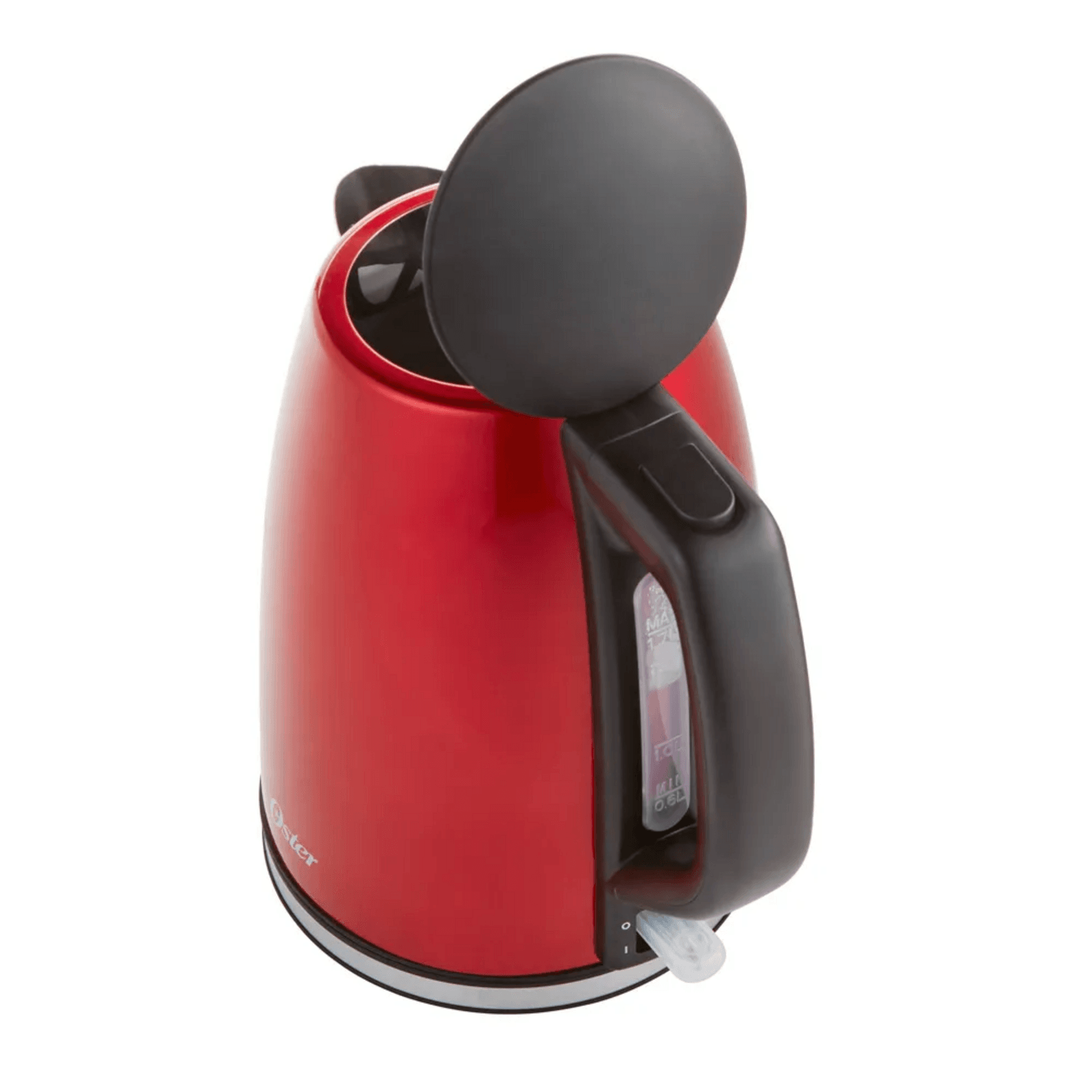 Hervidor Electrico Oster Rojo 1.7L Acero Inoxidable 2133166 Oster New Horizons Chile New Horizons NHT.cl
