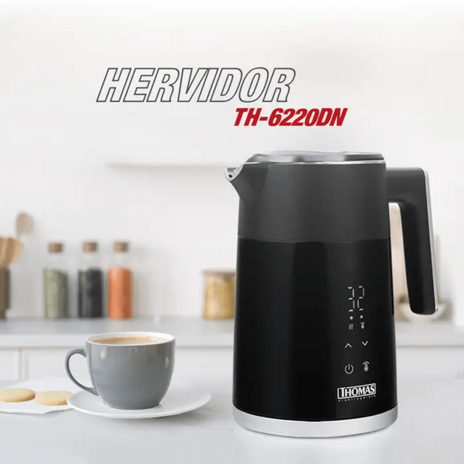 Hervidor Thomas TH-6220DN 1.5L Control Temperatura
