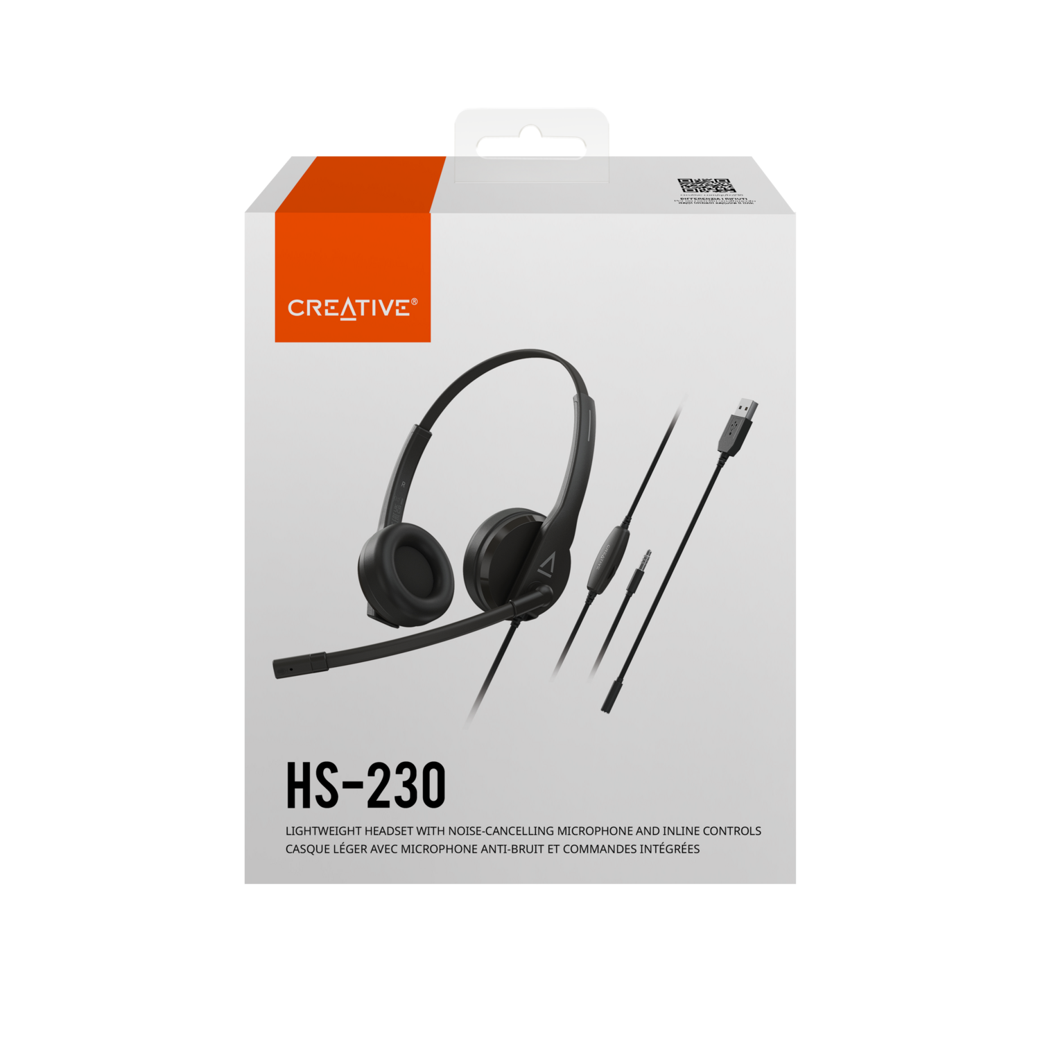 Audifono Headset Creative HS-230 Negro USB y 3.5 Creative New Horizons Chile New Horizons NHT.cl