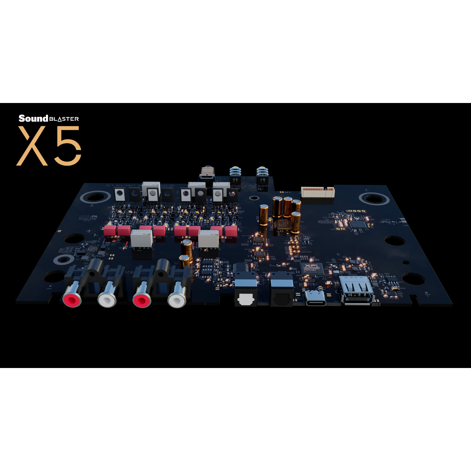 Tarjeta Sonido Externa Creative Sound Blaster X5 USB Bt Creative New Horizons Chile New Horizons NHT.cl