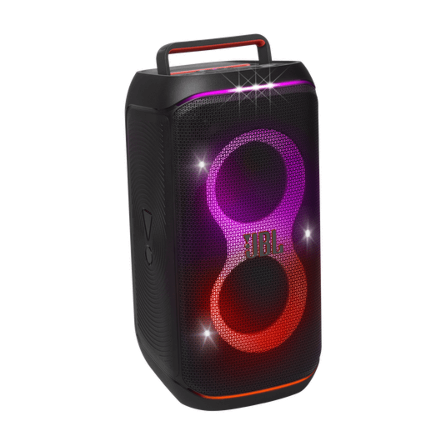 Parlante Torre JBL PartyBox Club 120 Batería 12H BT 5.3 con luces LED y diseño moderno.