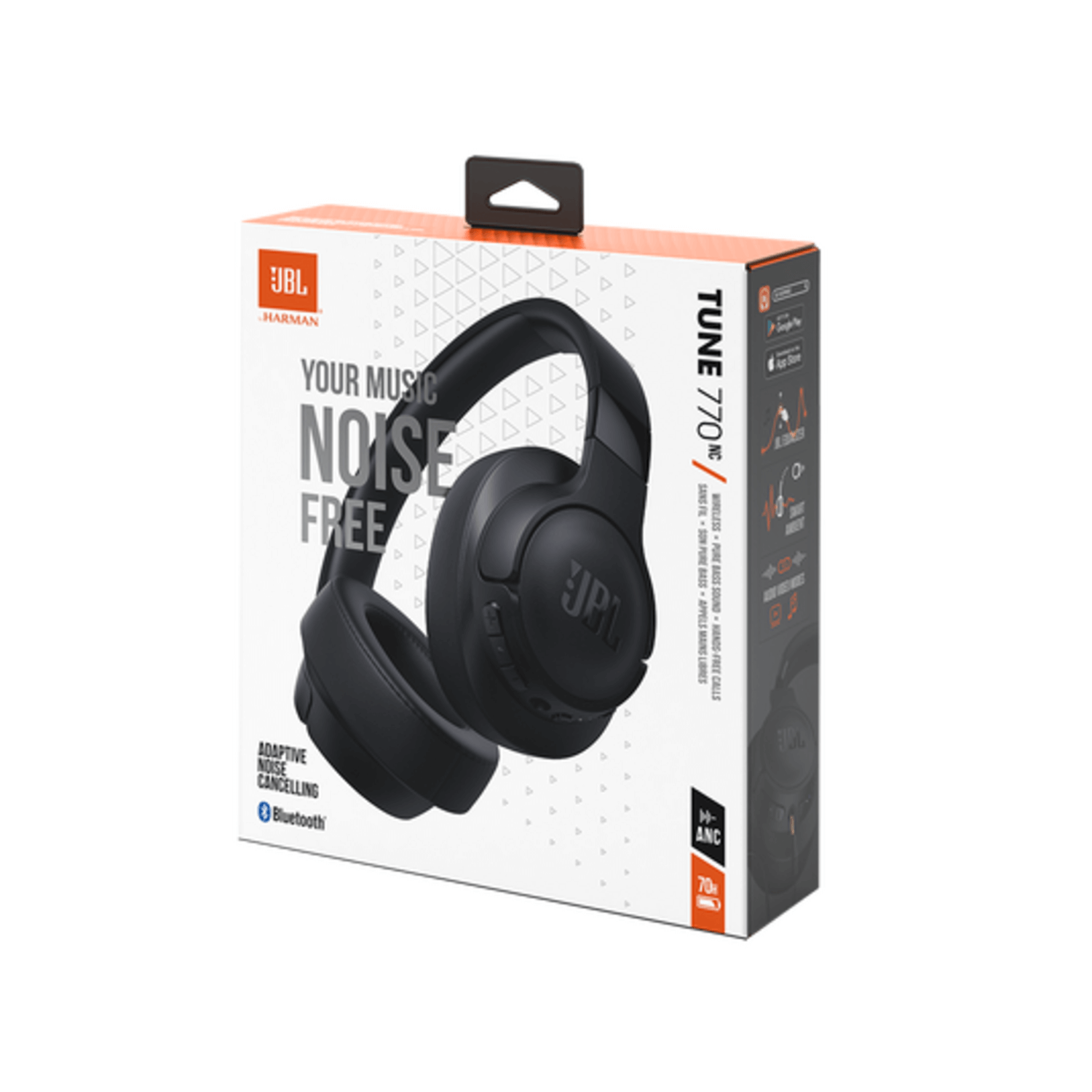 Audifonos JBL Tune 770 NC Noise Canceling Negro