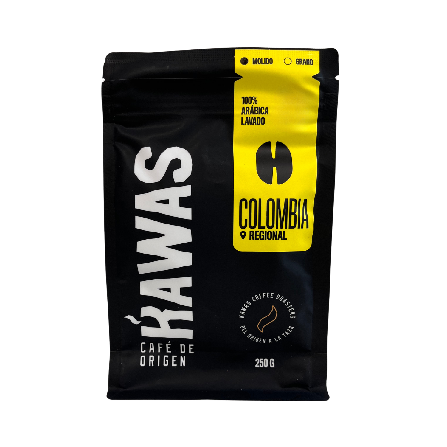 Café Molido Kawas Colombia Caldas De Origen 250g Frutal