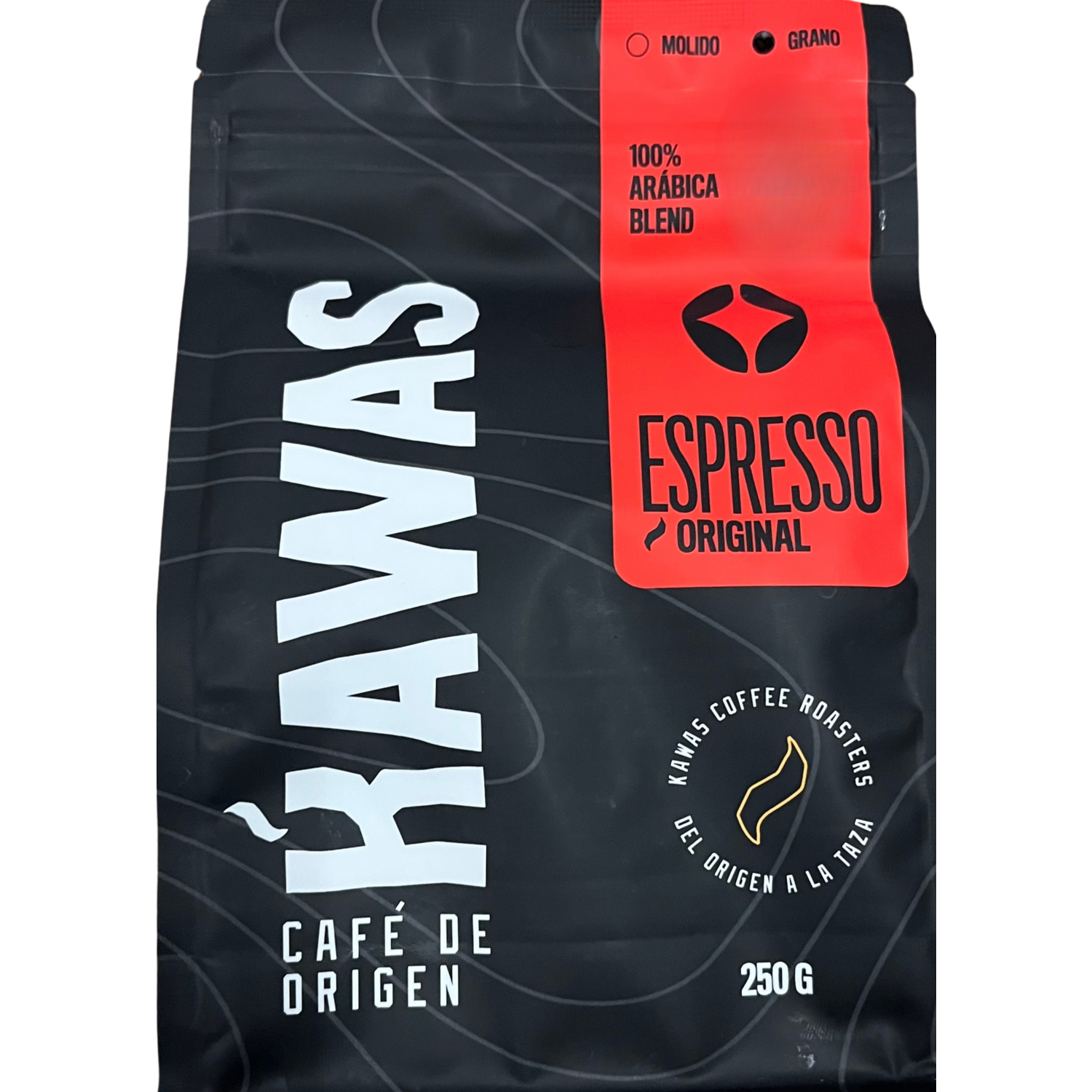 Cafe En Grano Kawas Espresso Arabica Original 250g