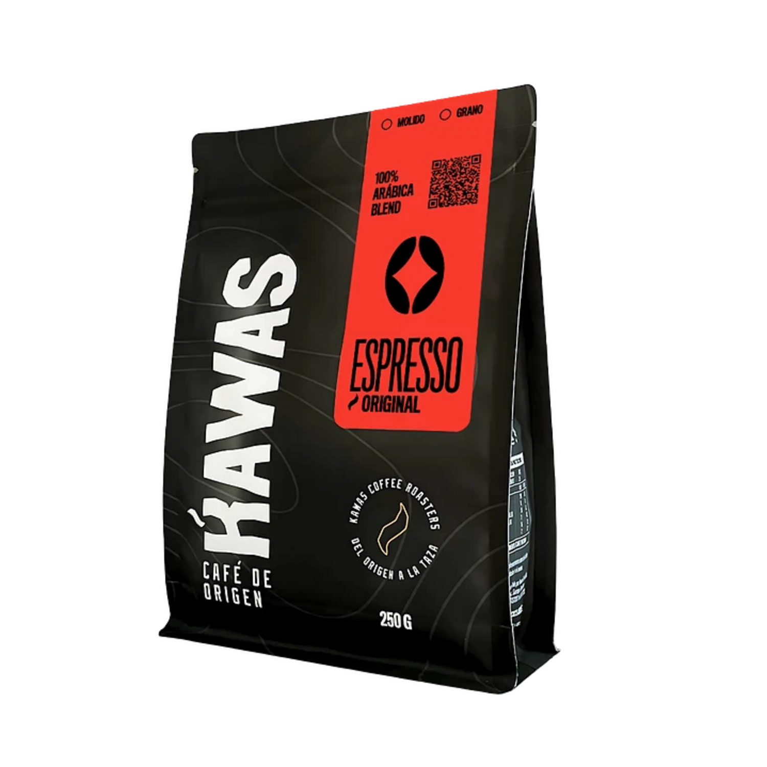 Cafe Molido Kawas Espresso Arabica Original 250g