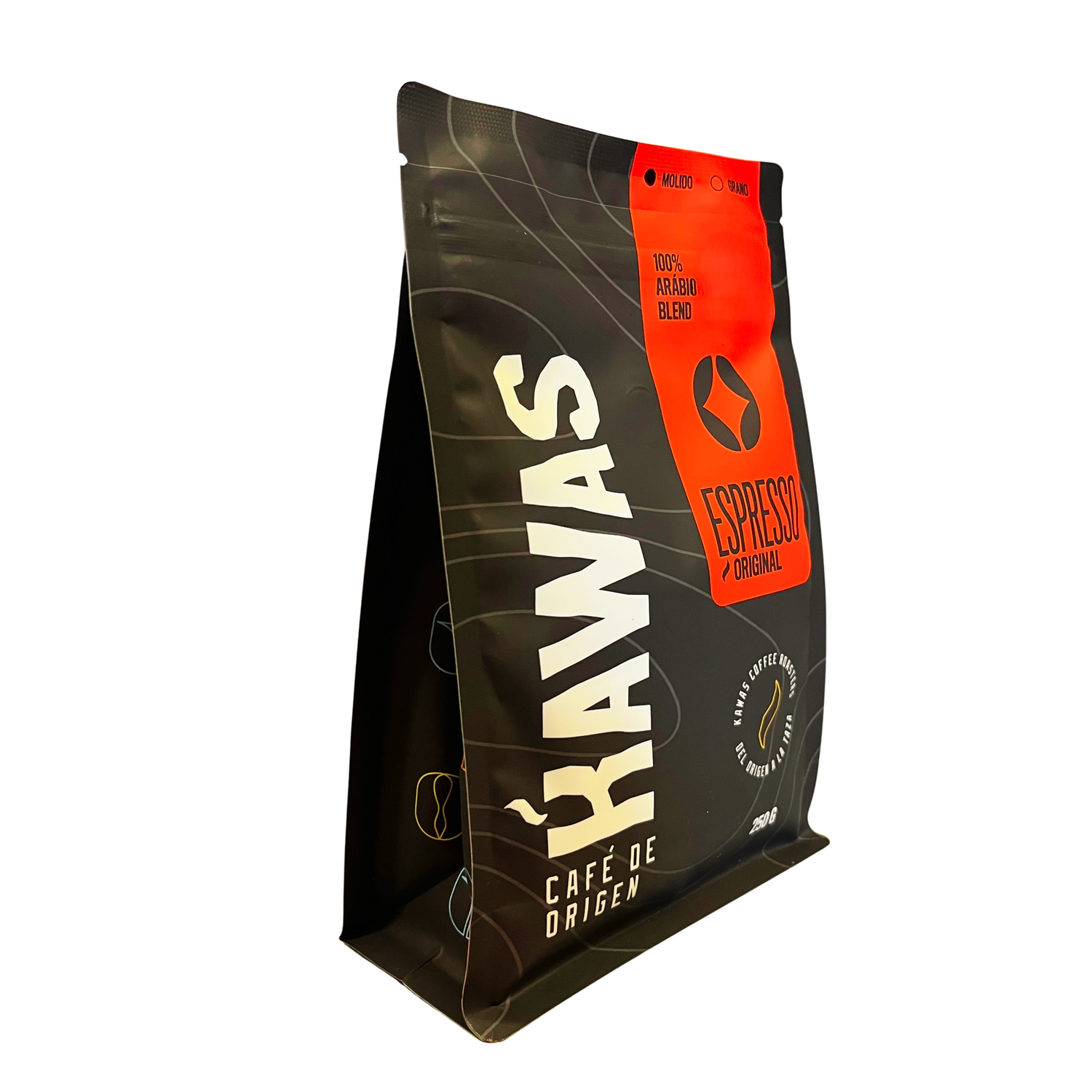 Cafe Molido Kawas Espresso Arabica Original 250g