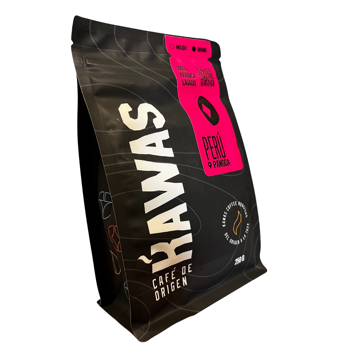 Cafe En Grano Kawas Peru Pangoa Cafe de Origen 250g