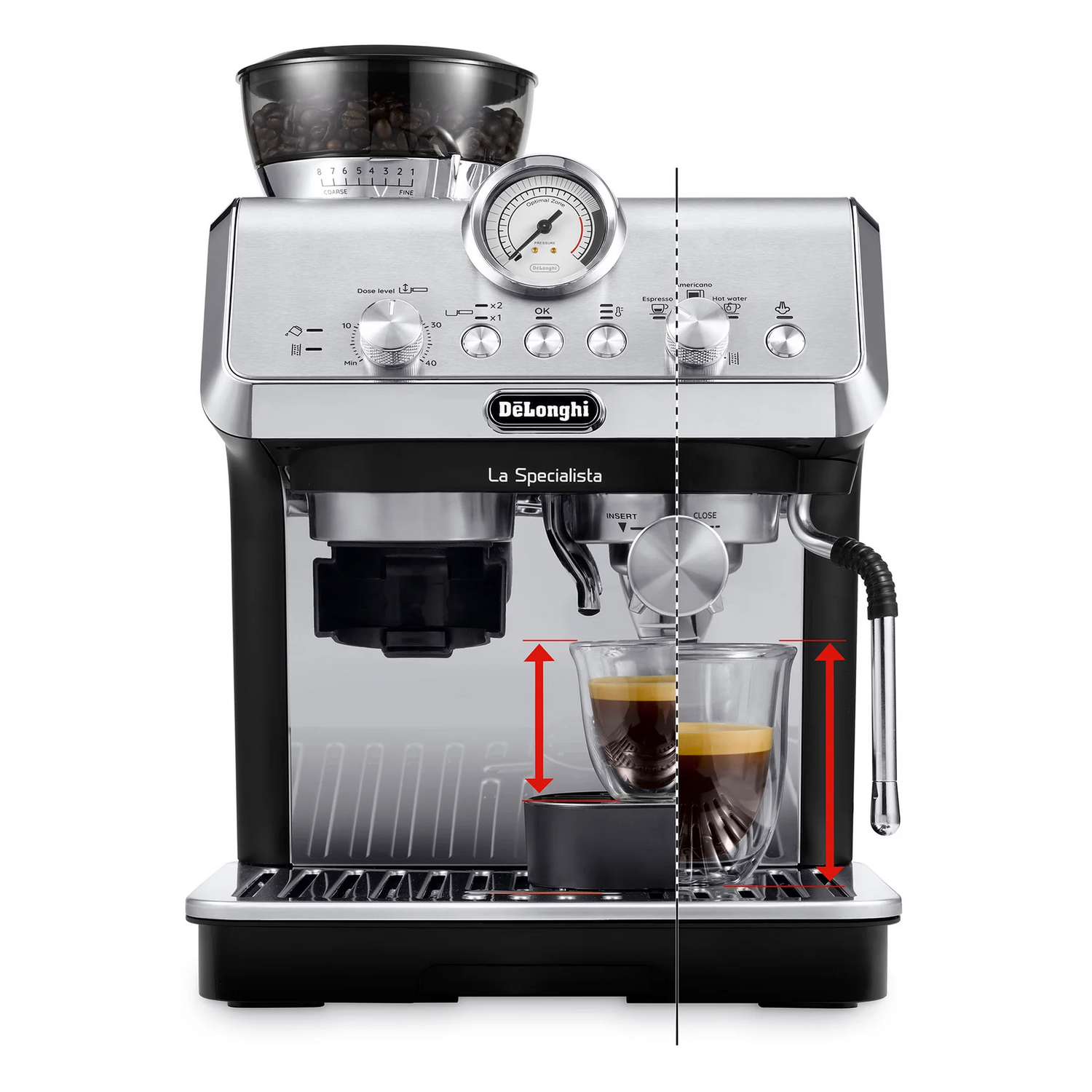 Cafetera DeLonghi La Specialista Arte Molinillo LatteArt