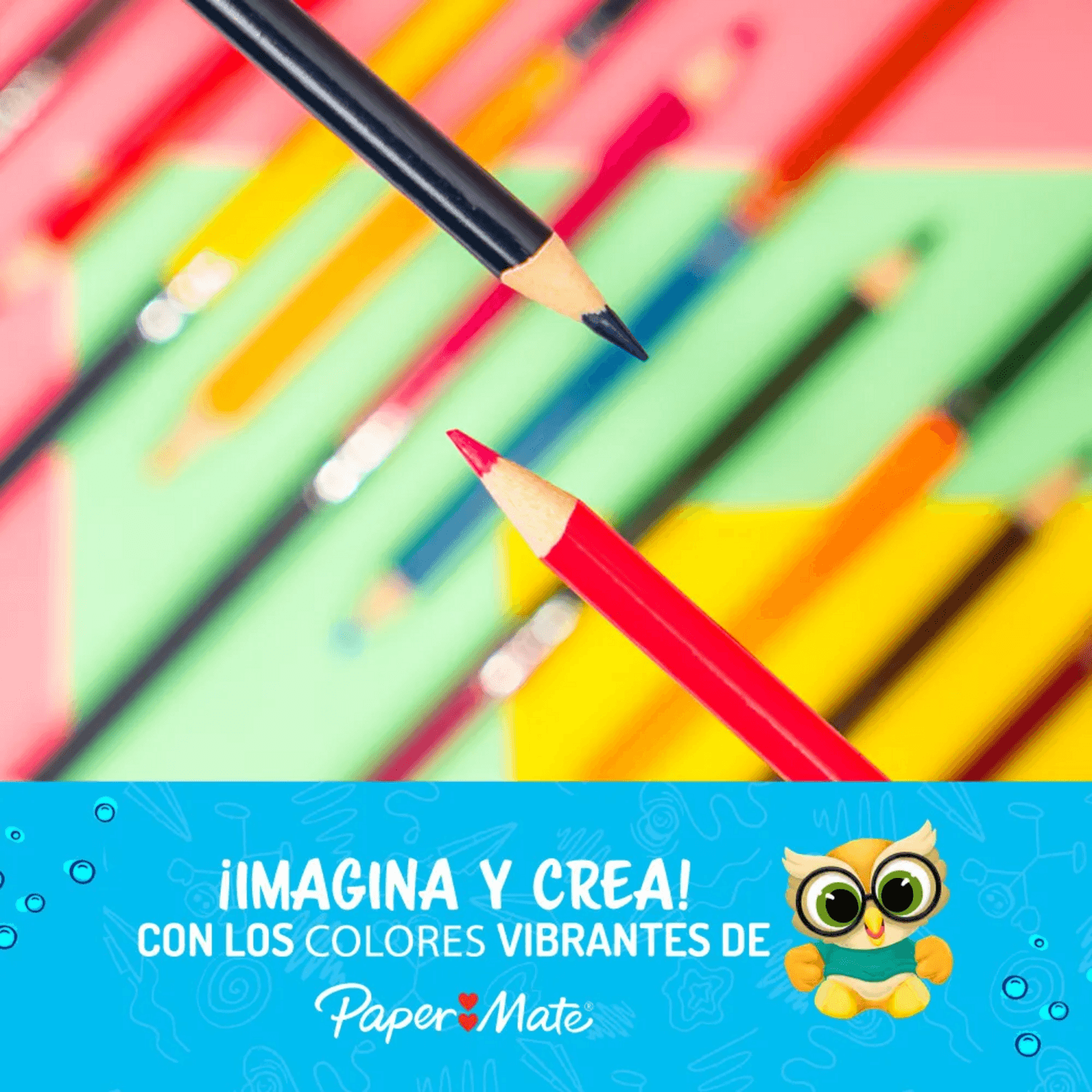 Lápices Paper Mate 36 Colores 4.0mm 24U + 12 Doble Punta