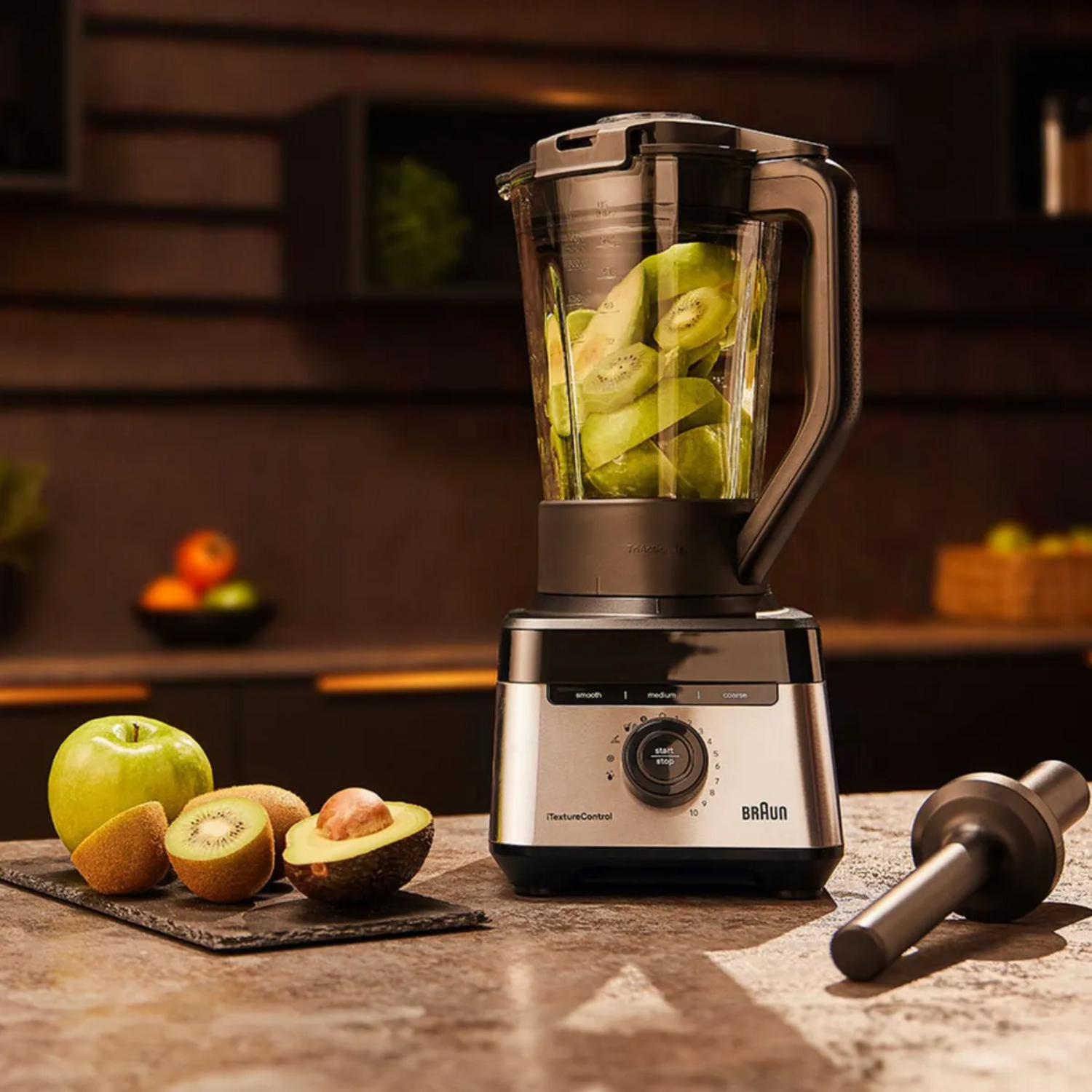 Licuadora Braun PowerBlend 7 1400W Jarra 2L Hielo 10 Veloc