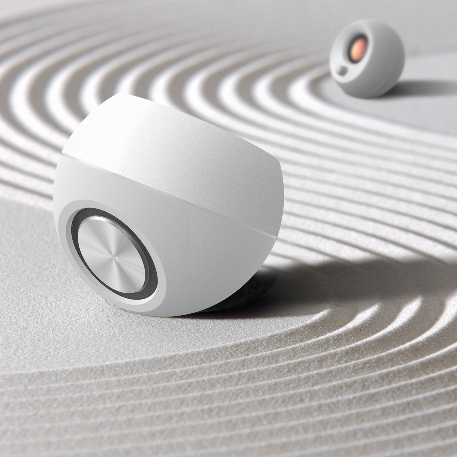 Parlante Creative Pebble Blanco Creative New Horizons Chile New Horizons NHT.cl