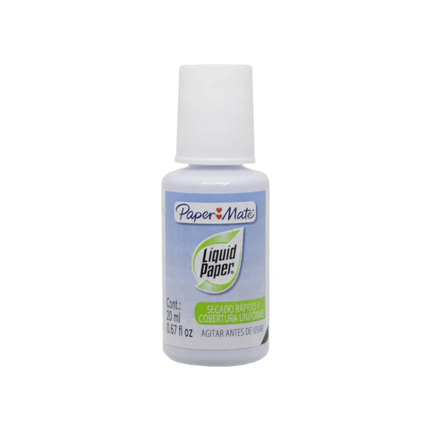 Liquid Paper Botella 20 ml Paper Mate Blanco Secado Rápido