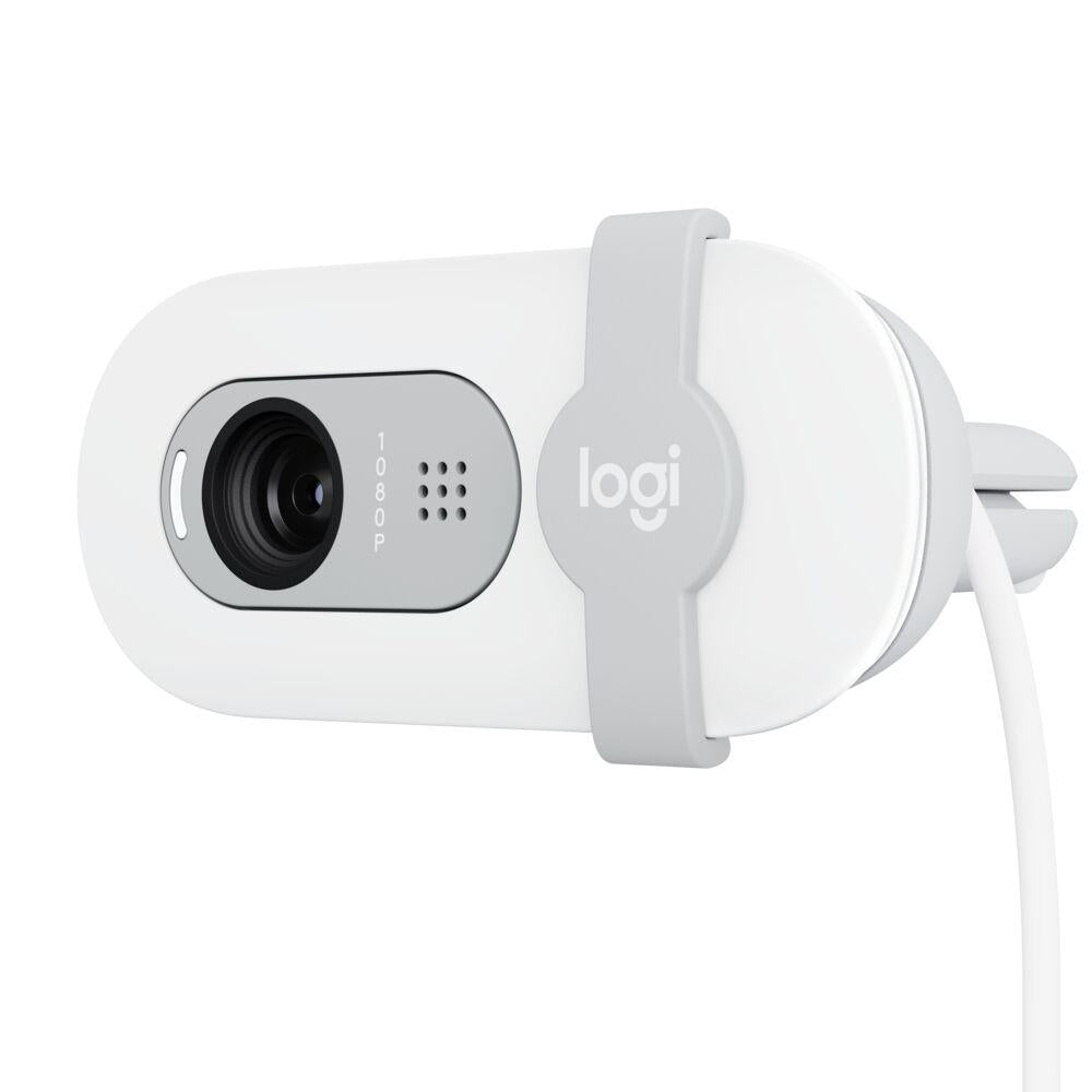Webcam Logitech Brio 100 Blanco USB 960-001615