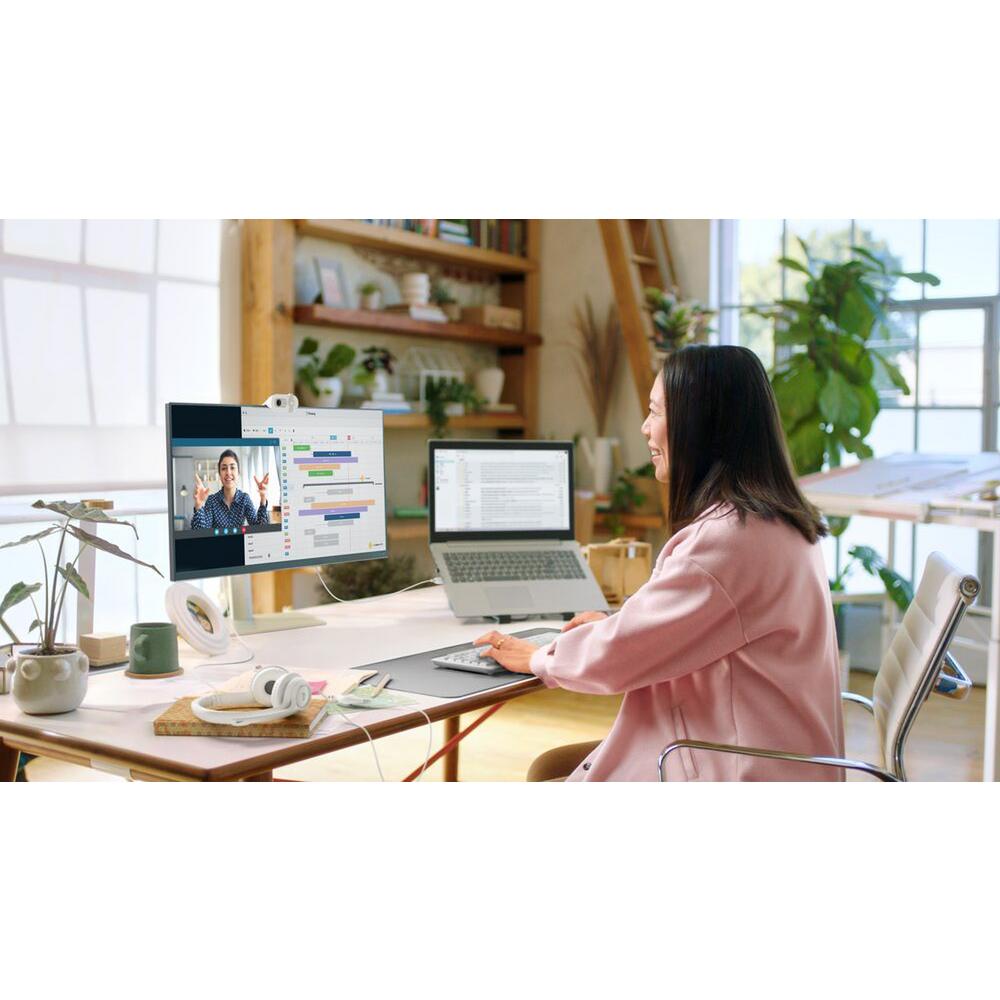 Webcam Logitech Brio 100 Blanco USB 960-001615