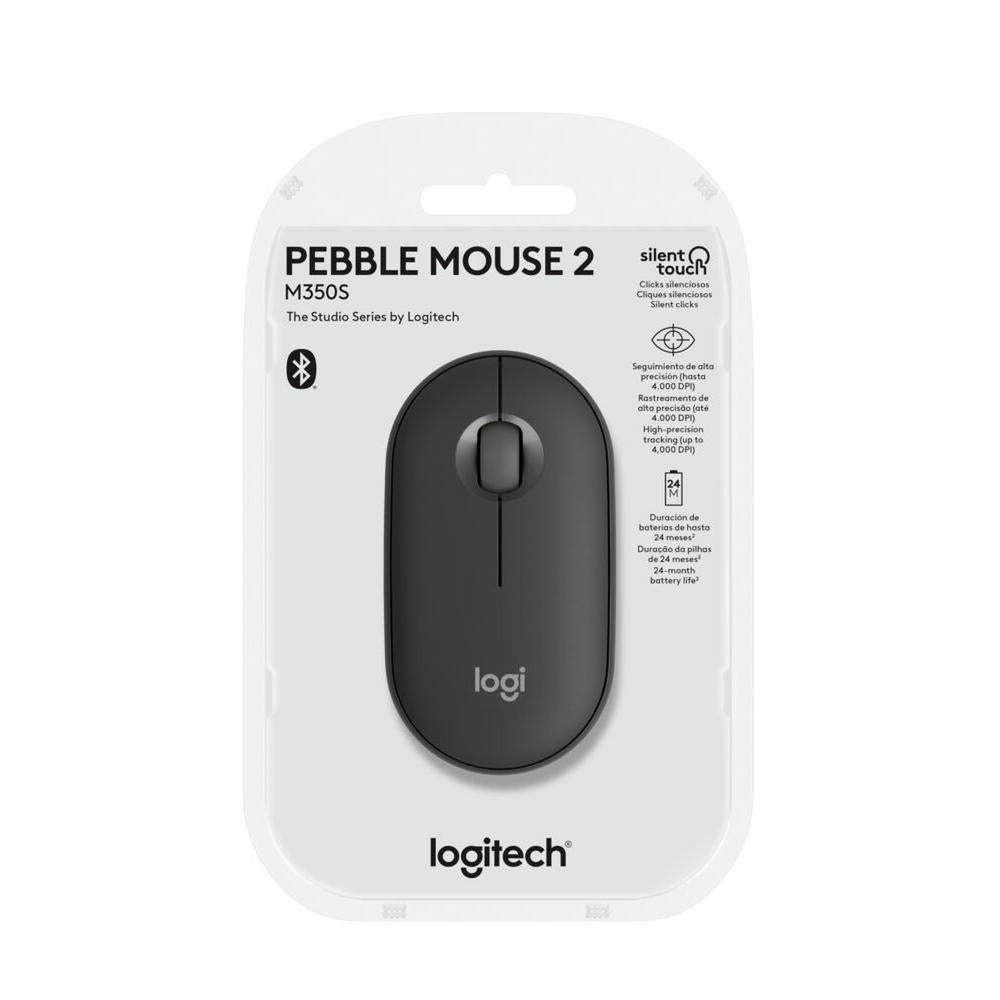 Mouse Logitech Pebble 2 Grafito M350S Logitech New Horizons Chile New Horizons NHT.cl