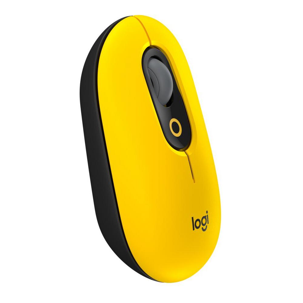 Mouse Inalambrico Logitech Pop Emoji Amarillo