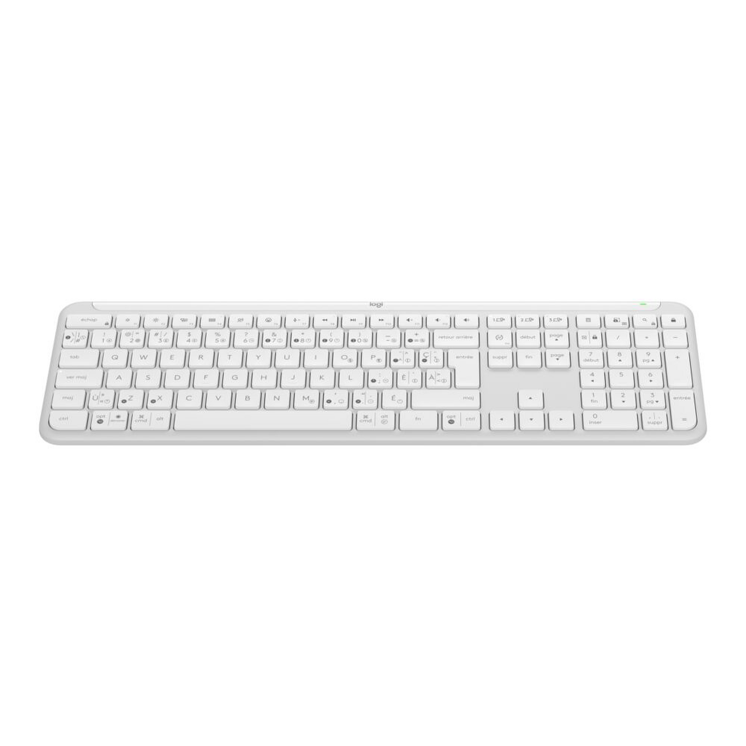 Teclado Inalambrico Logitech K950 Signature Esp Blanco Logitech New Horizons Chile New Horizons NHT.cl