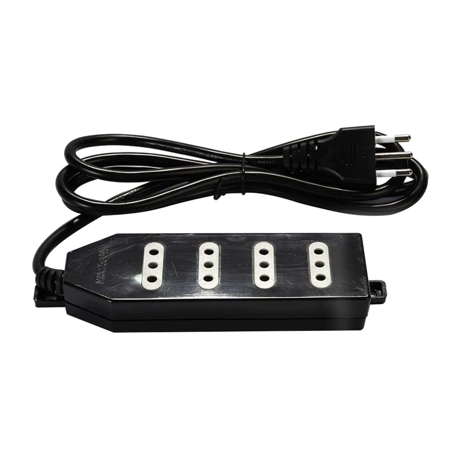 Alargador Zapatilla Macrotel 3 Mt 4 Pos 10A Negro