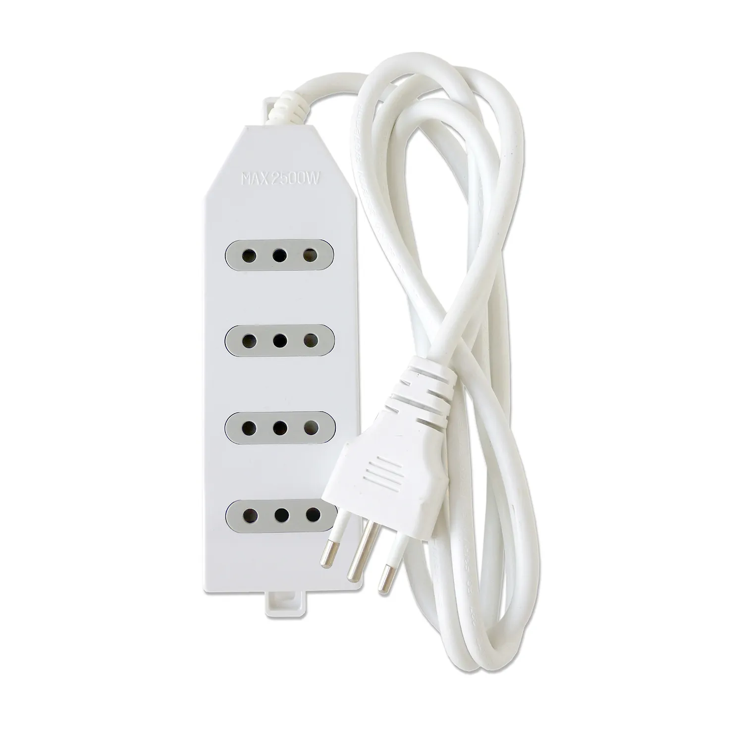 Alargador Zapatilla Macrotel 3 Mt 4 Pos 10A Blanco