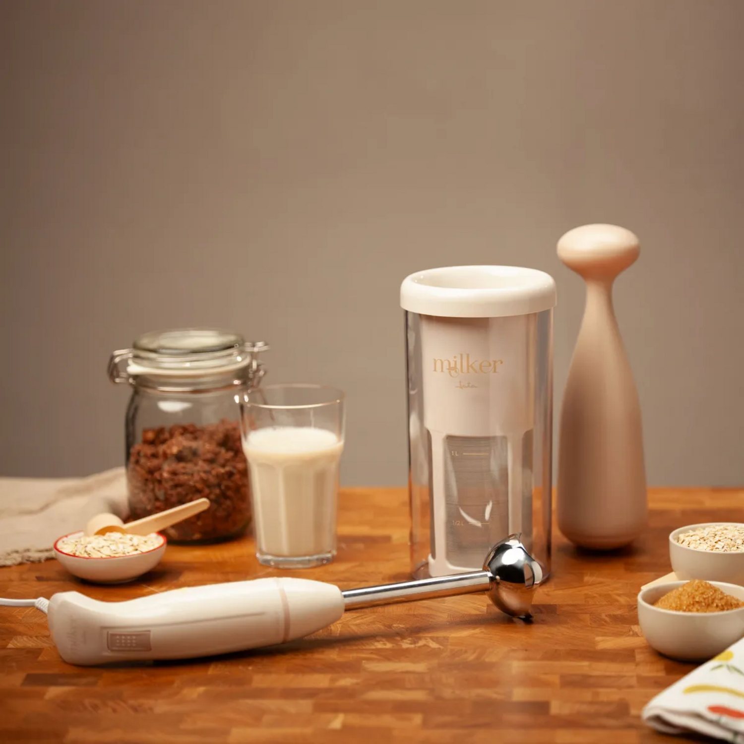 Batidora Inmersión Jata Minipimer Con Filtro Leche Vegetal Jata New Horizons Chile New Horizons NHT.cl