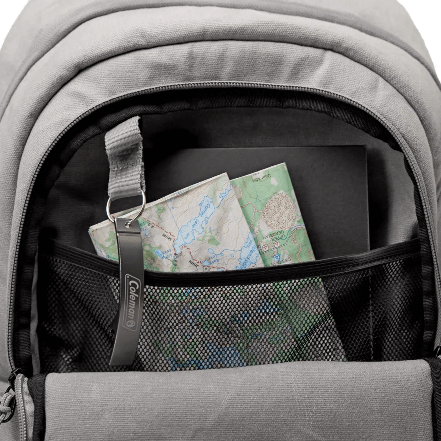 Cooler Coleman Mochila 30 Latas 24h Térmica Outdoor Gris