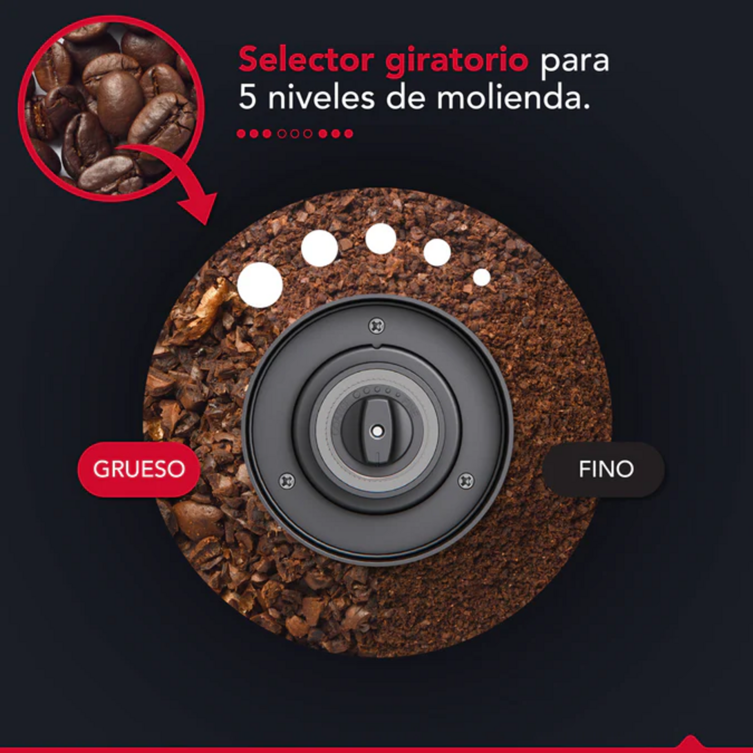 Molinillo Café Thorben USB-C Inalámbrico Muela Cerámica