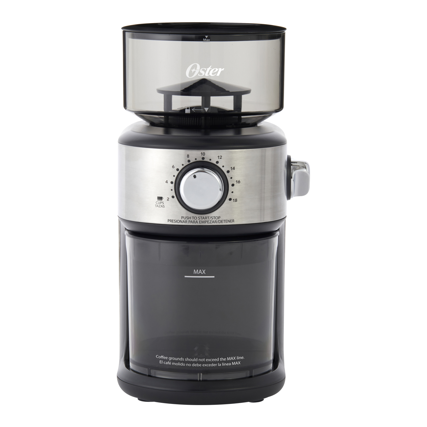 Molinillo de Café Oster Automático Muelas 18 Niveles 227g