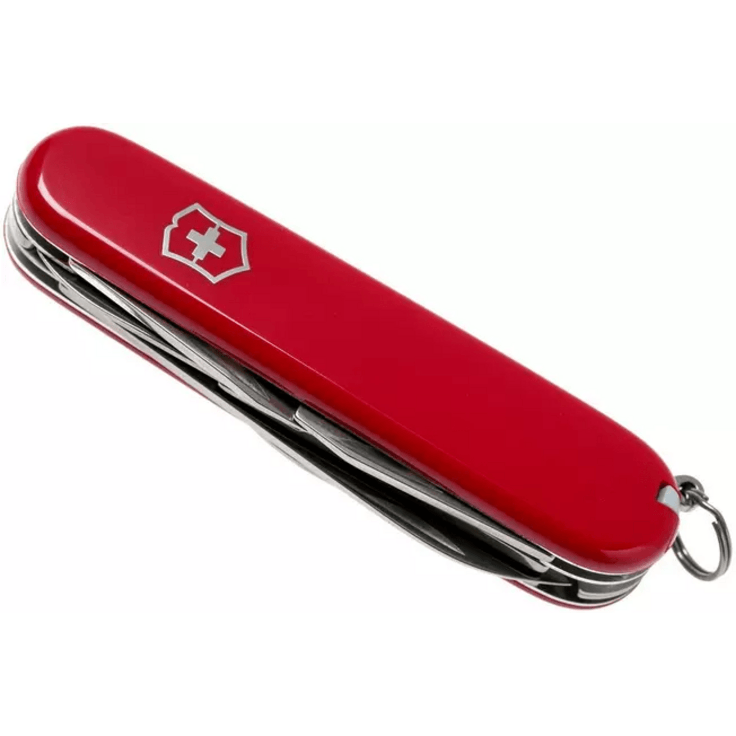 Navaja Cortapluma Victorinox Super Tinker 91mm 14 Func Roja con diseño compacto y útil.