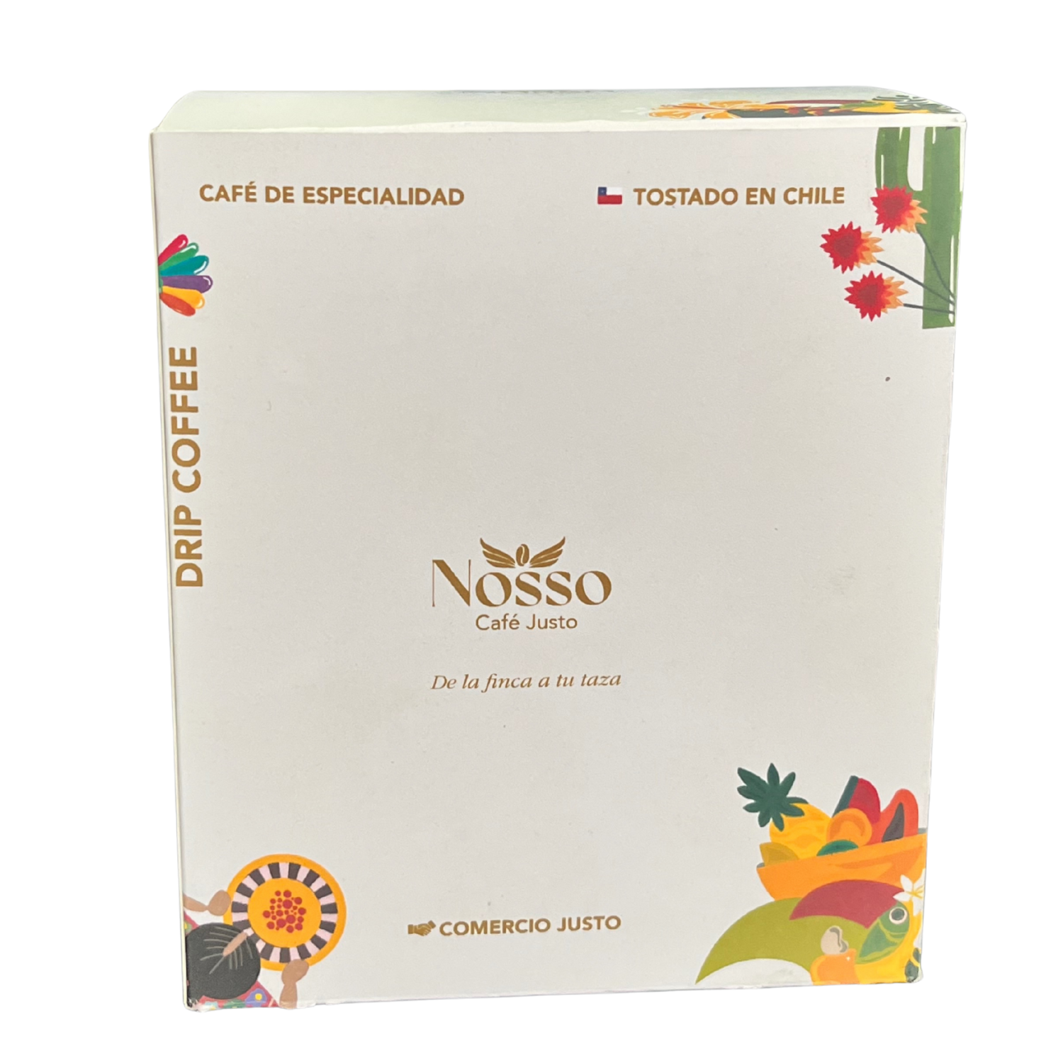 Cafe Sin Maquina Drip Nosso Cafe Justo Tropical Blend Nosso Cafe Justo New Horizons Chile New Horizons NHT.cl