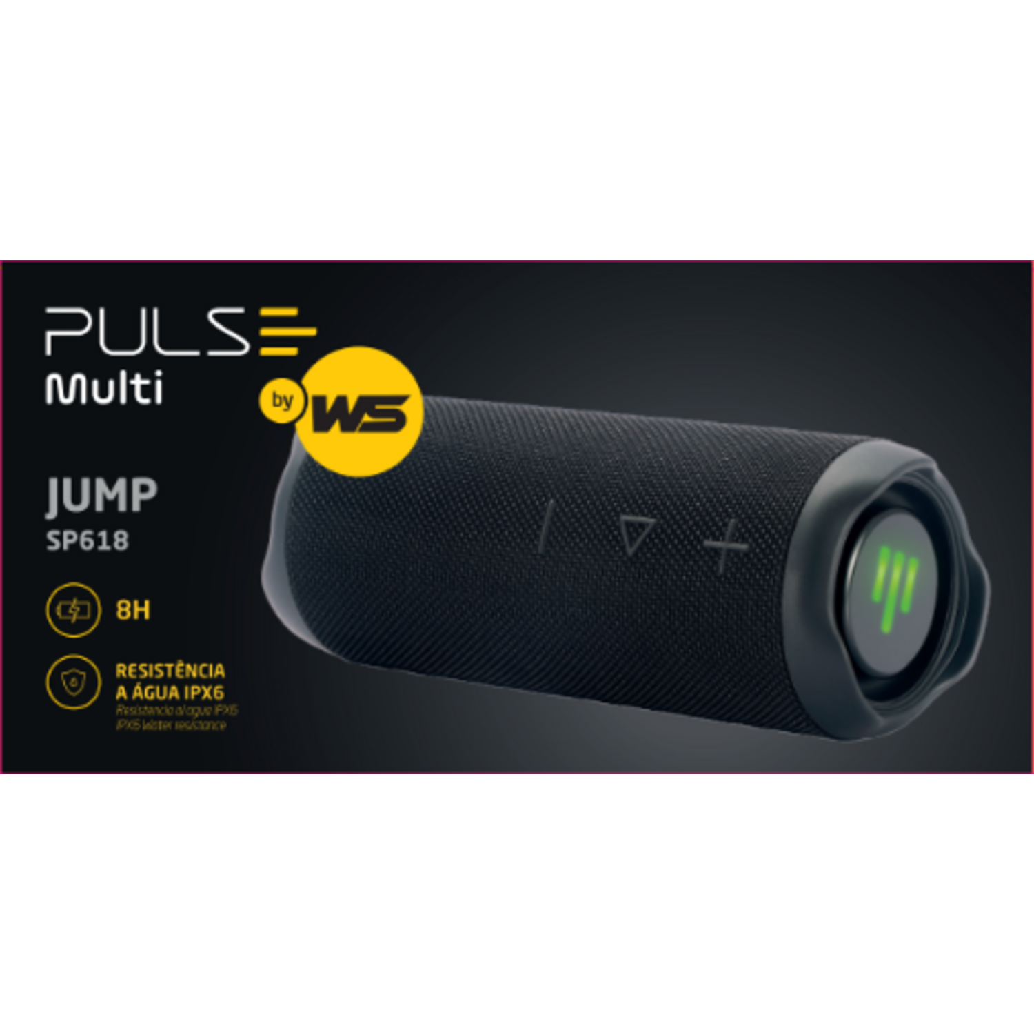 Parlante Bluetooth Pulse Jump 360 SP618 Pulse New Horizons Chile New Horizons NHT.cl