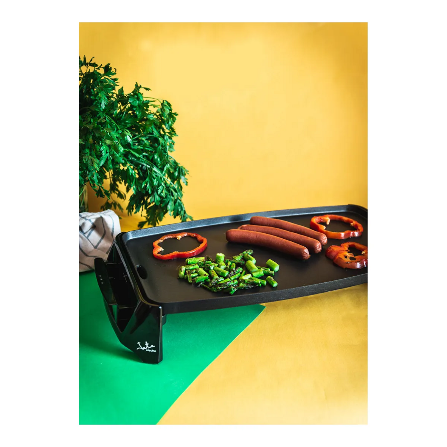 Parrilla Electrica Jata 2200W 46x25 Modelo GR195 Jata New Horizons Chile New Horizons NHT.cl