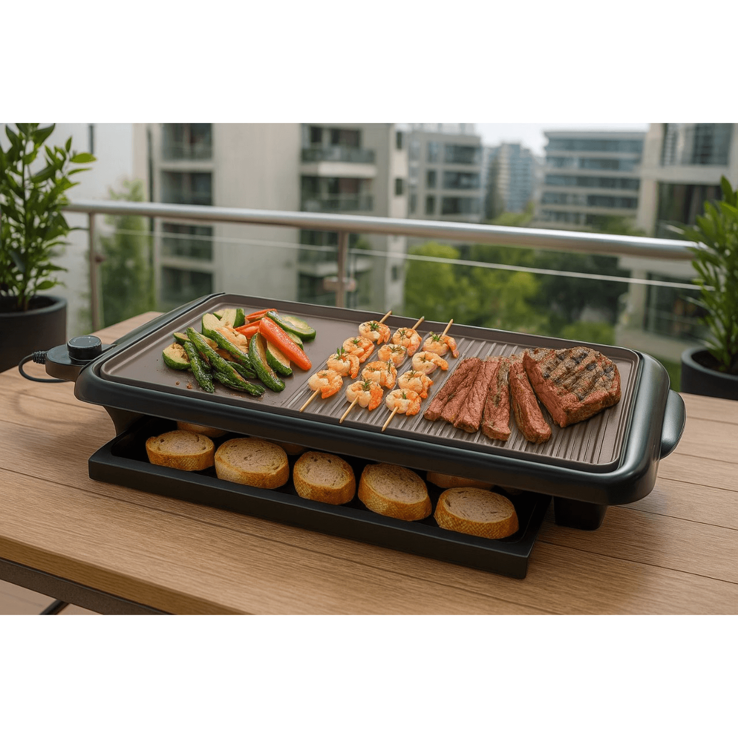 Parrilla Electrica Oster Bioceramic Nuevo Mod CKSTGR5085052 Oster New Horizons Chile New Horizons NHT.cl