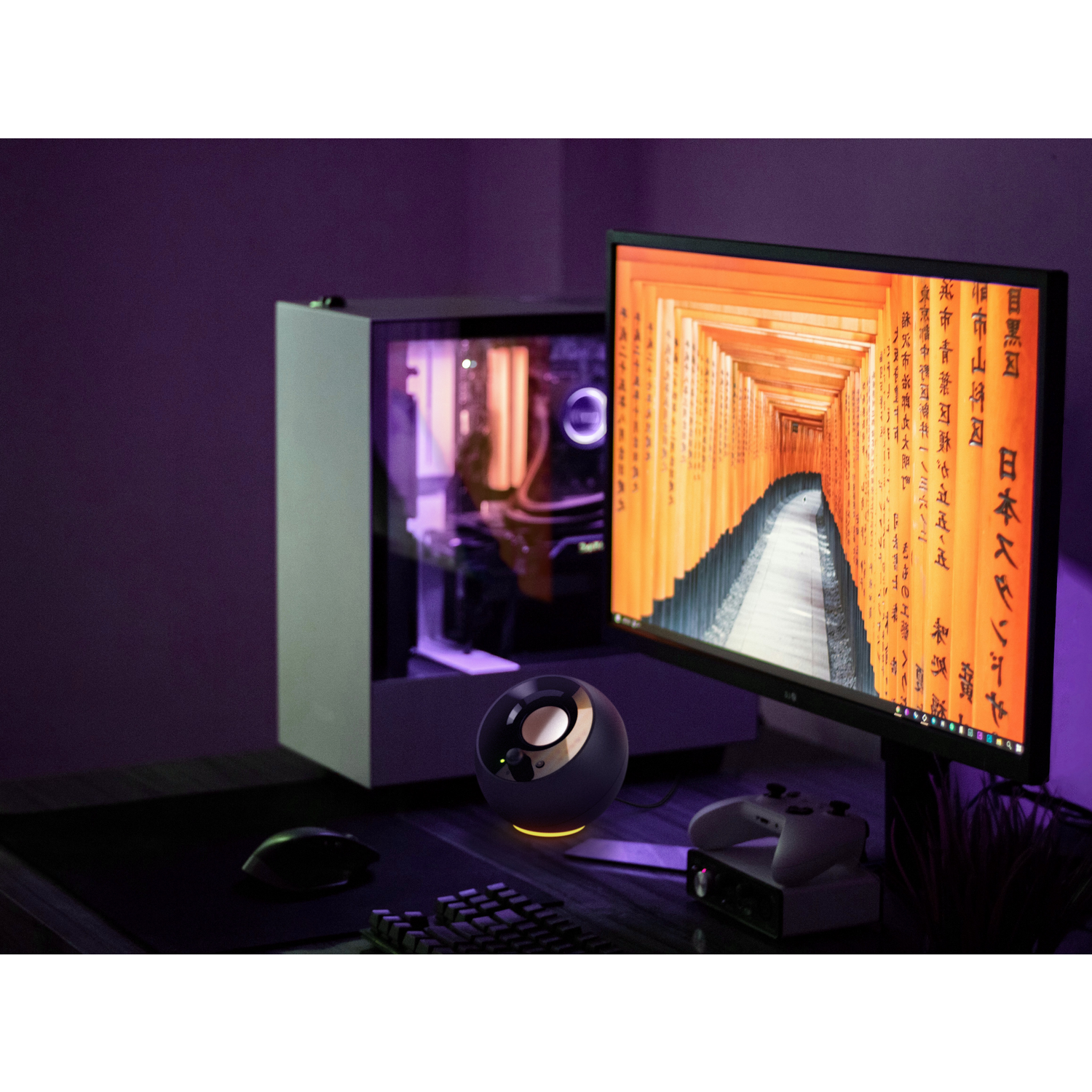 Parlante Creative Pebble SE Negro MF1725 Creative New Horizons Chile New Horizons NHT.cl