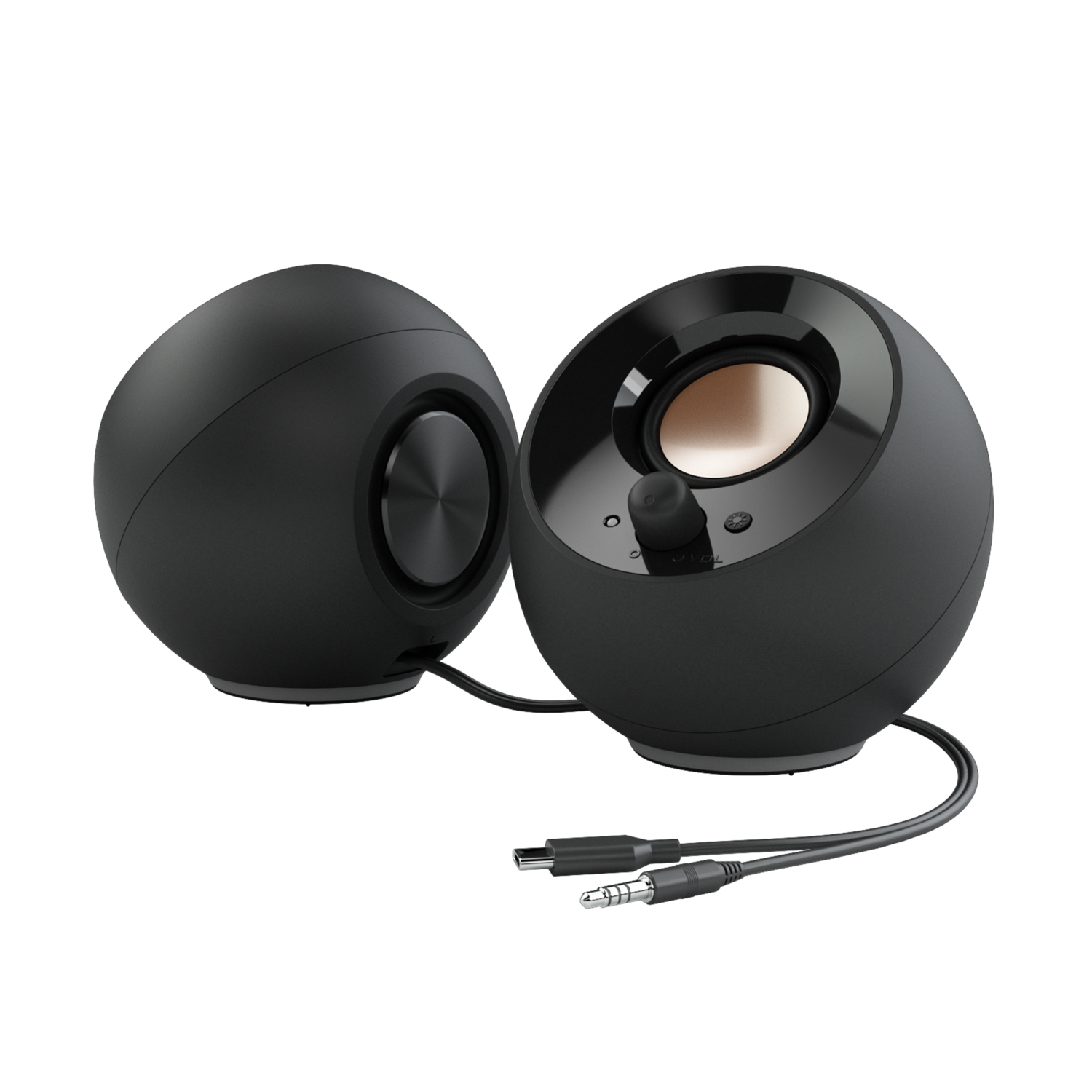 Parlante Creative Pebble SE Negro MF1725 Creative New Horizons Chile New Horizons NHT.cl