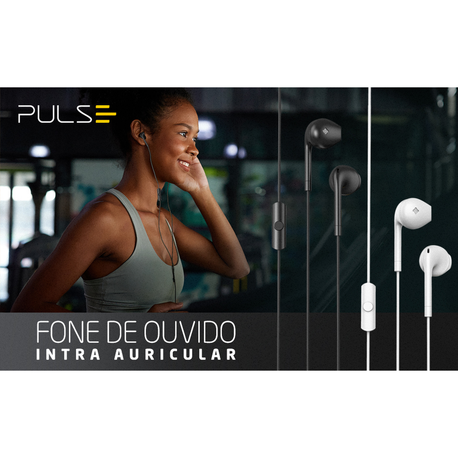 Audifono In Ear con Cable Pulse Pro Negro PH332 PULSE New Horizons Chile New Horizons NHT.cl