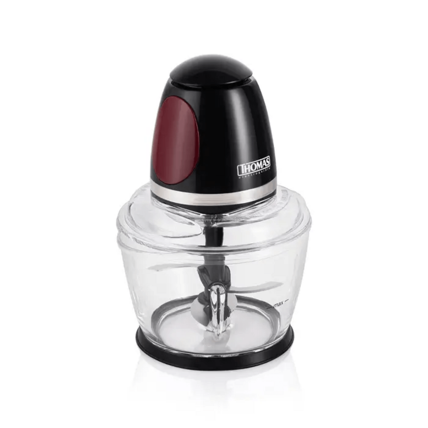 Picadora Thomas TH-9005V 200W Vidrio 1L One Touch Inox