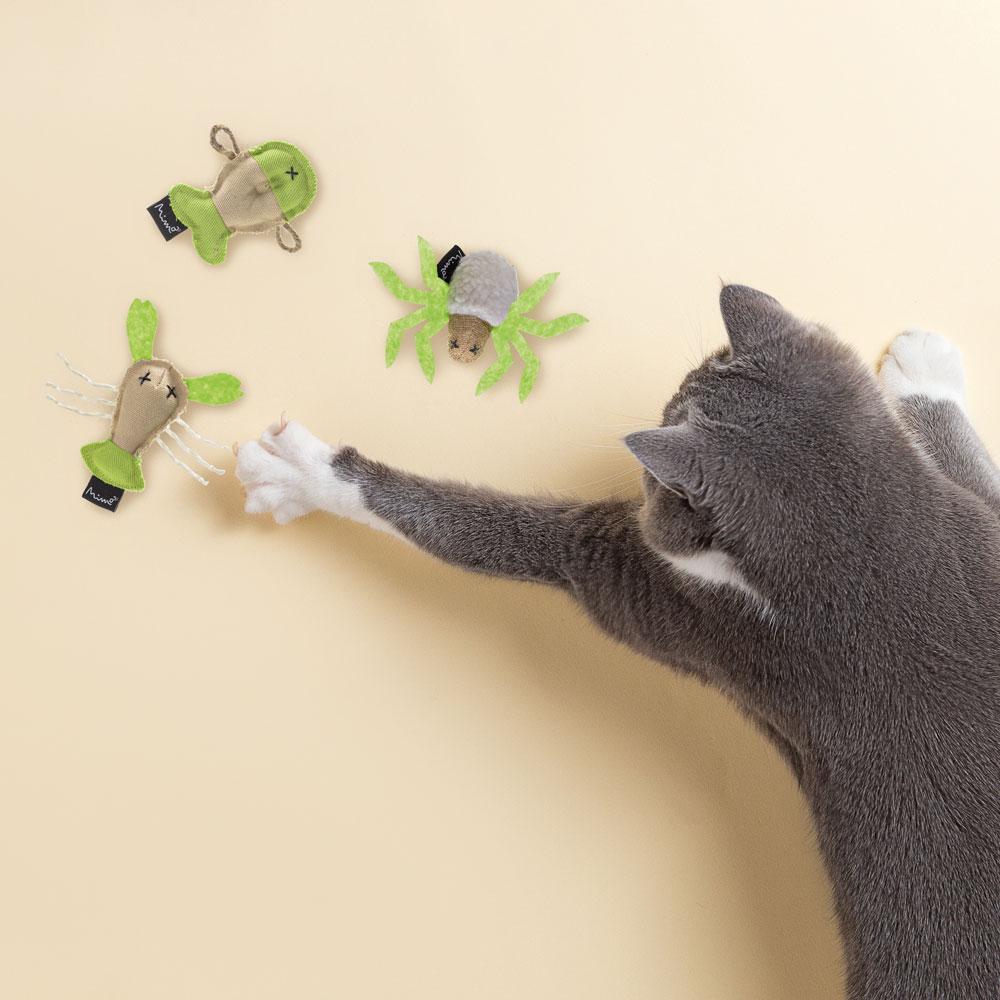 Juguete Gato Mimo Arana Peluche Catnip 17cm PP225