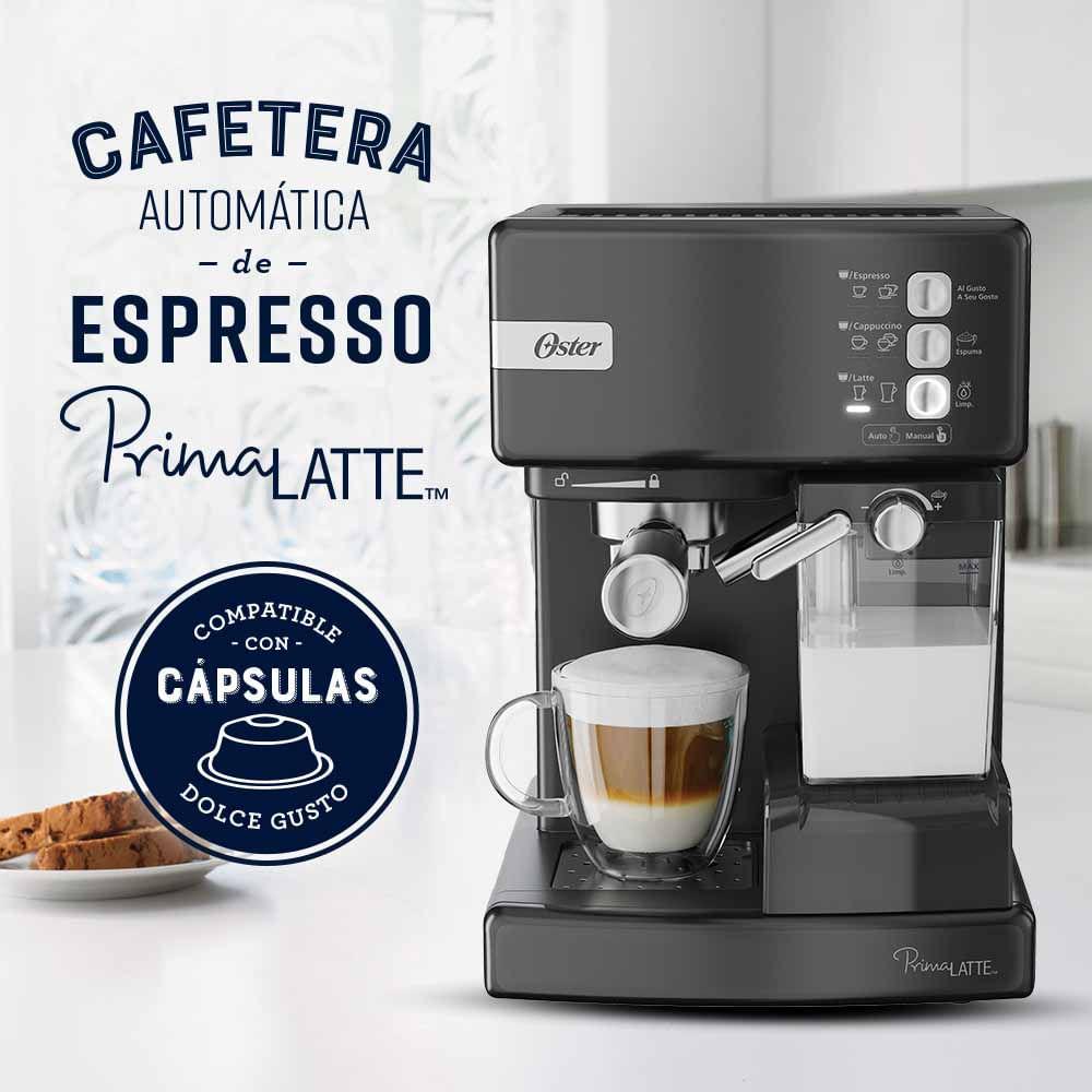 Cafetera Automatica Oster Prima Latte Negra