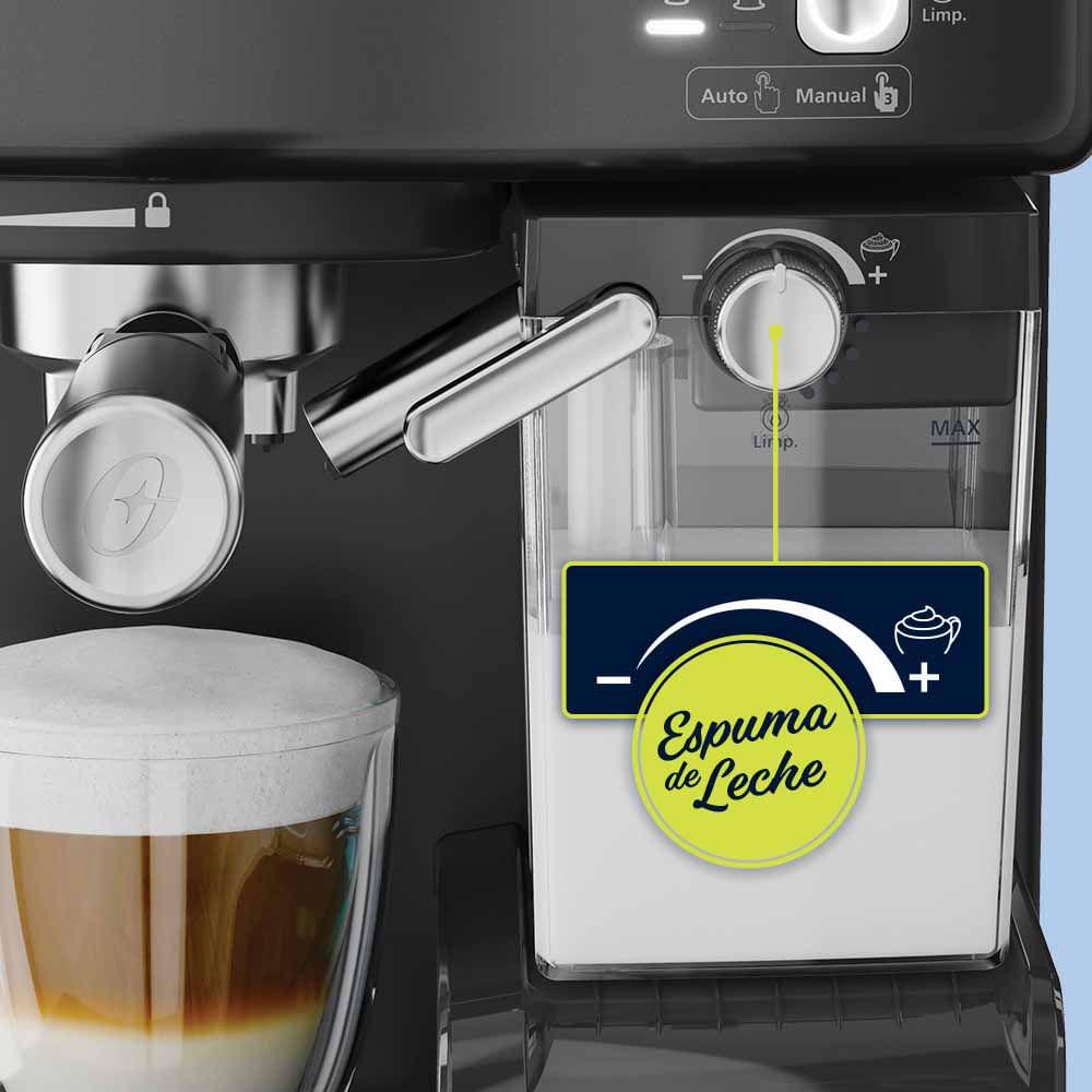 Cafetera Automatica Oster Prima Latte Negra